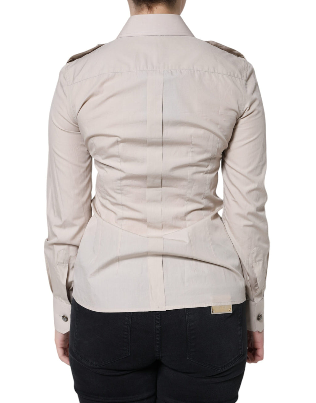Dolce & Gabbana Beige Blouse for Women side view