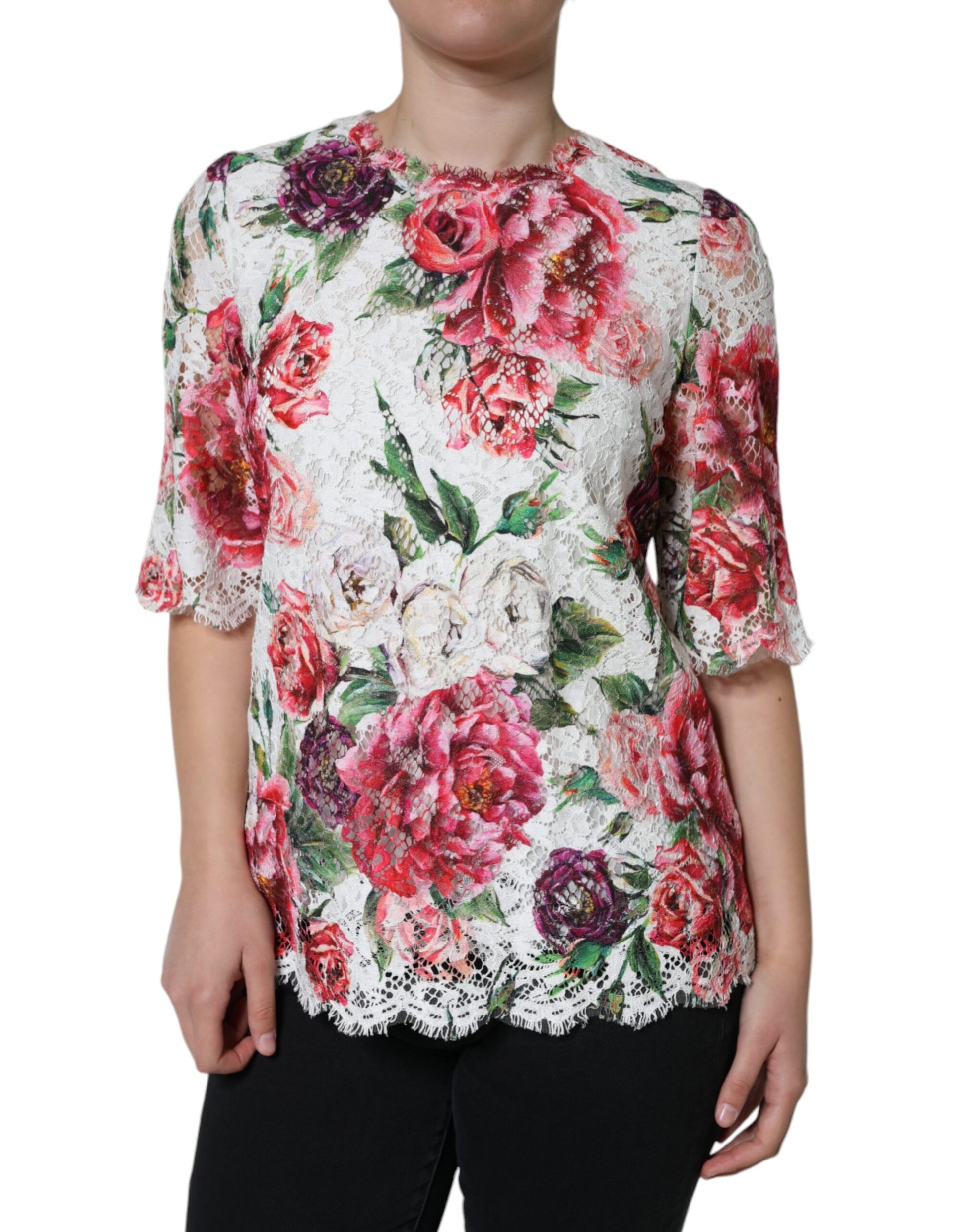 Dolce & Gabbana White T-Shirt for Women