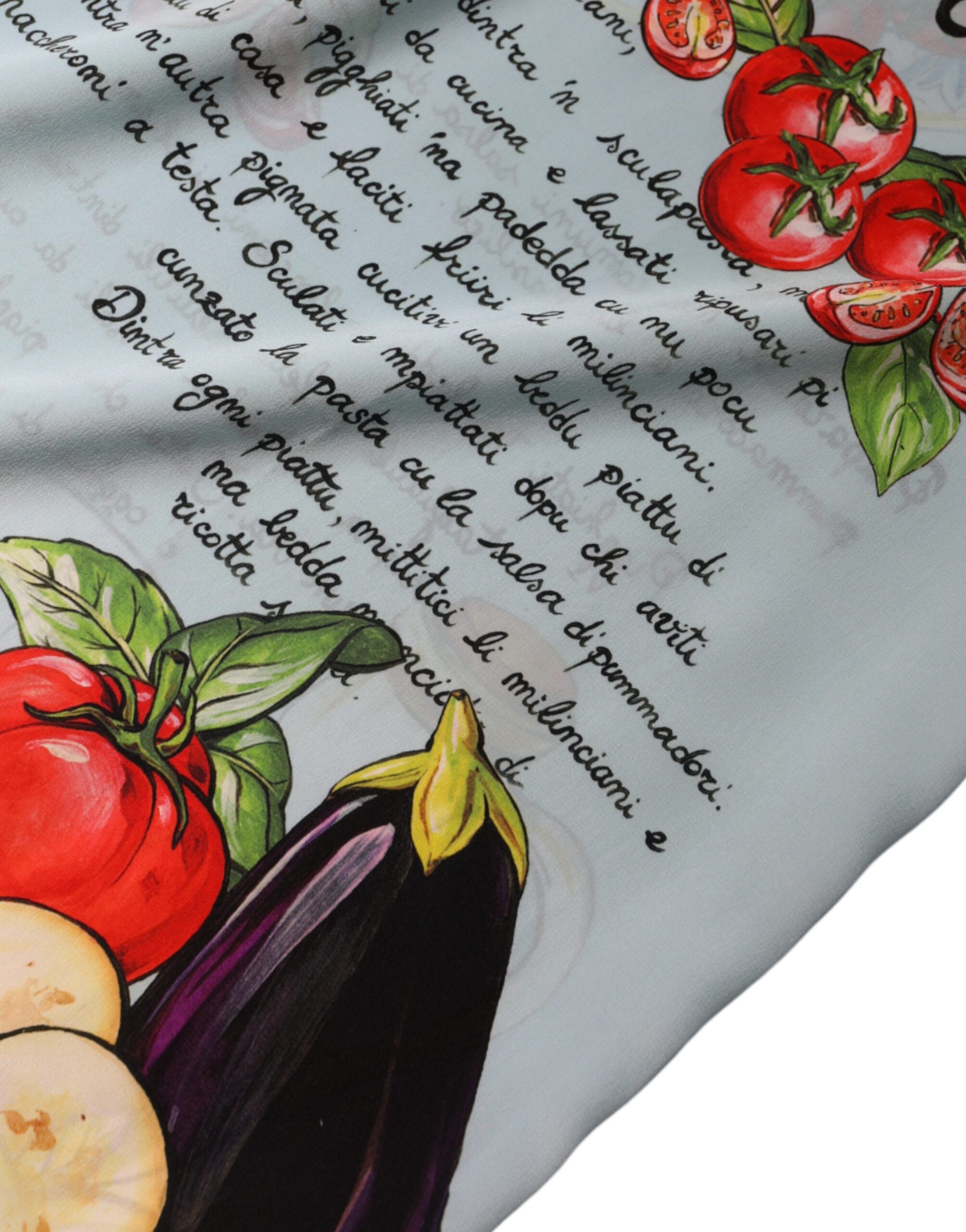 Débardeur Dolce & Gabbana multicolore imprimé Pasta Alla Norma