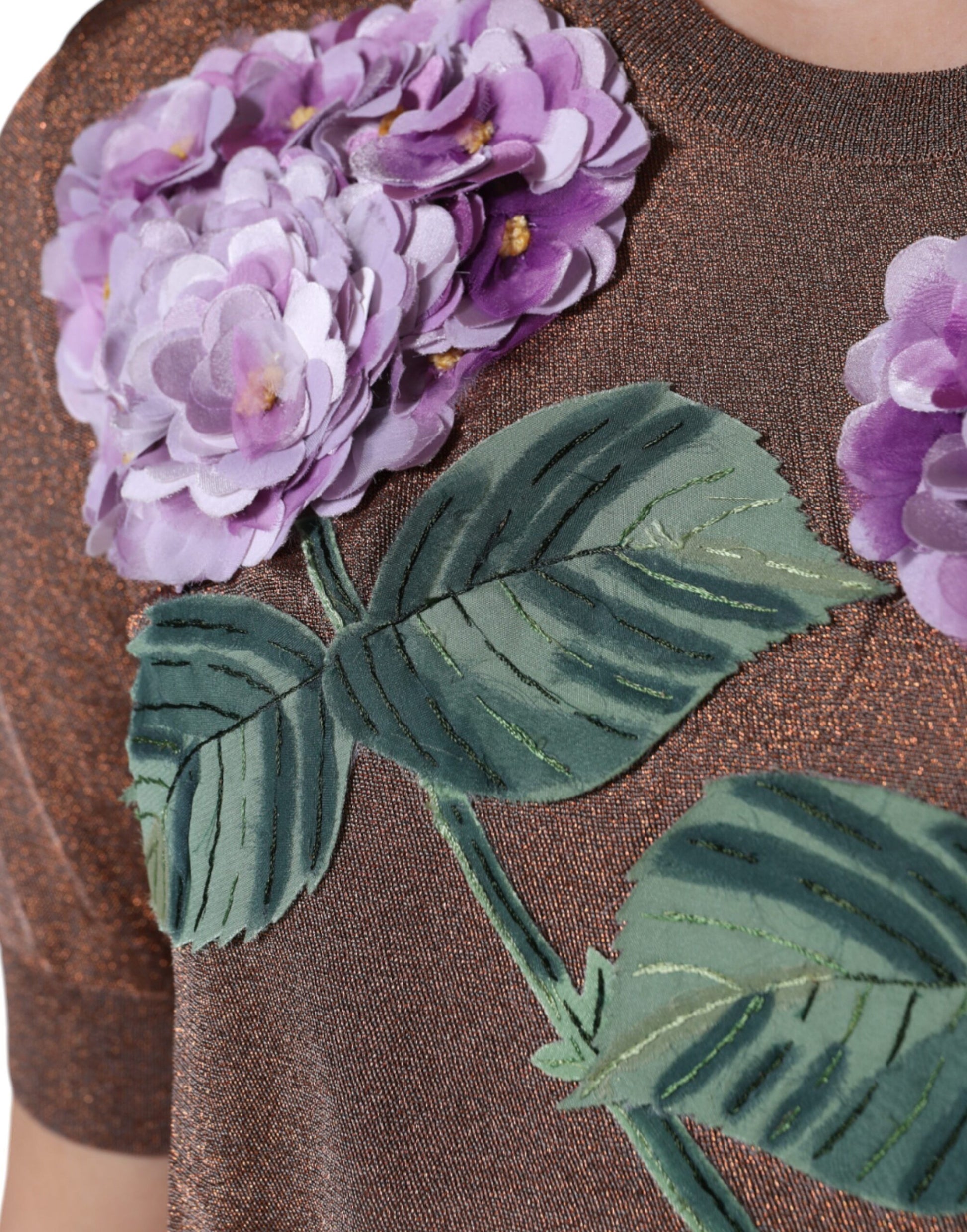 Dolce & Gabbana Brown T-Shirt for Women additional view