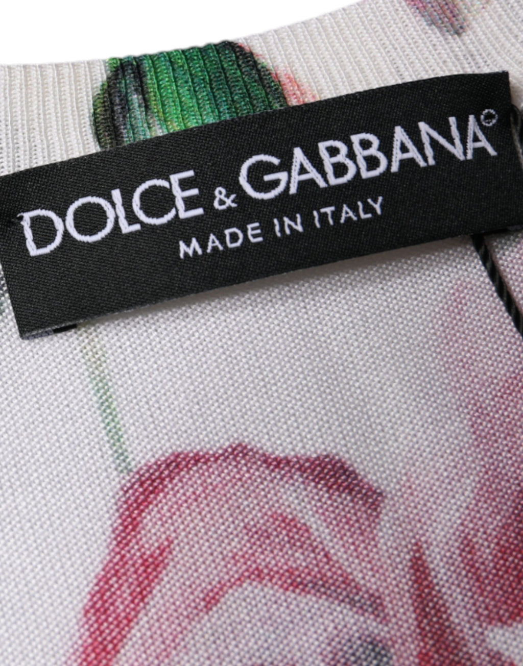 Dolce & Gabbana White Sleeveless T-Shirt for Women additional view