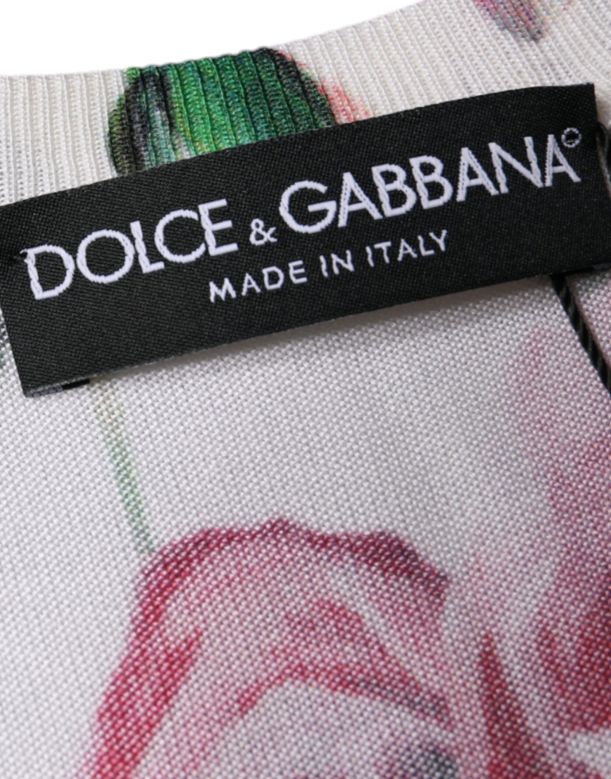 Dolce & Gabbana White Sleeveless T-Shirt for Women additional view