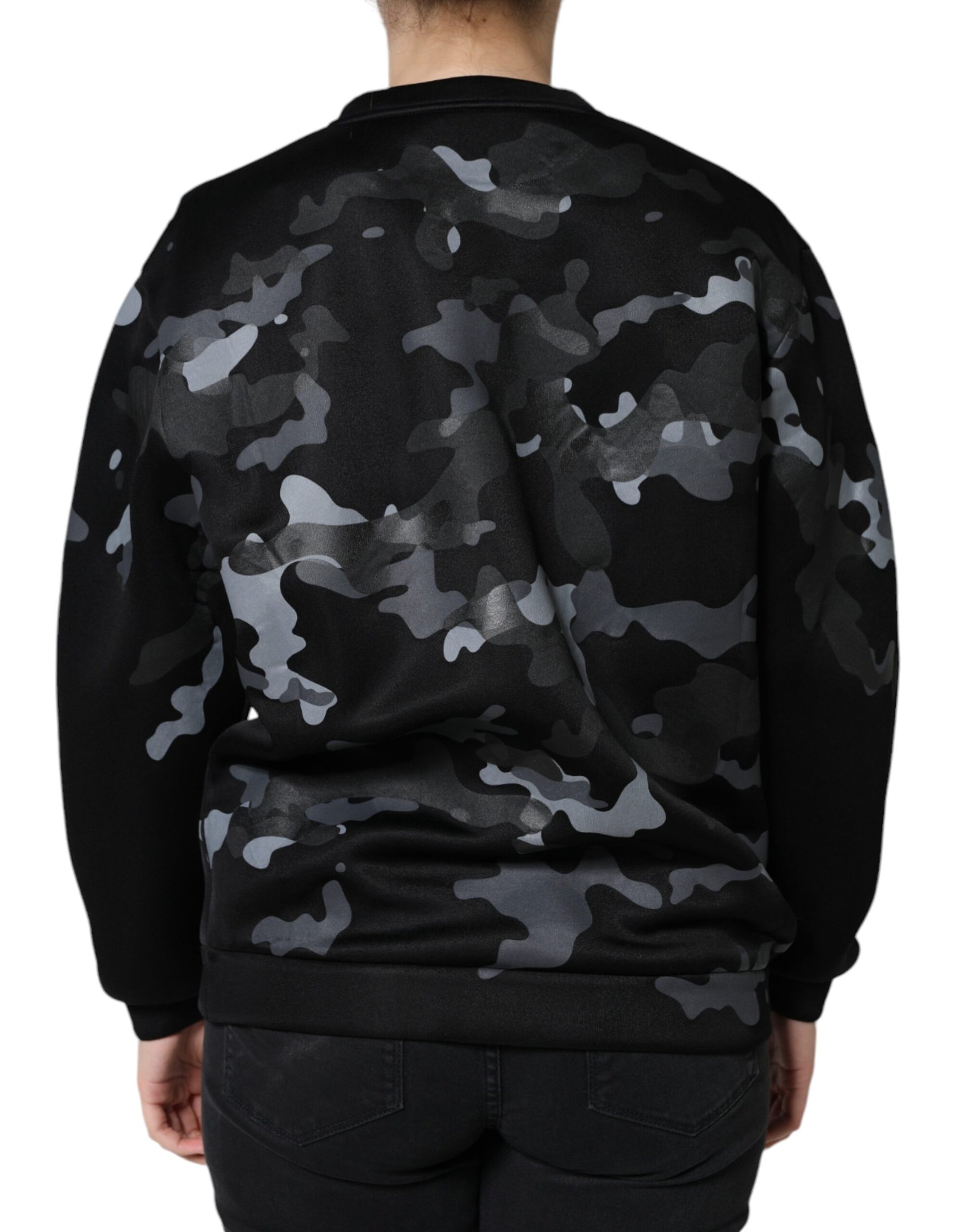 Dolce & Gabbana Black Sweatshirt for Women side view