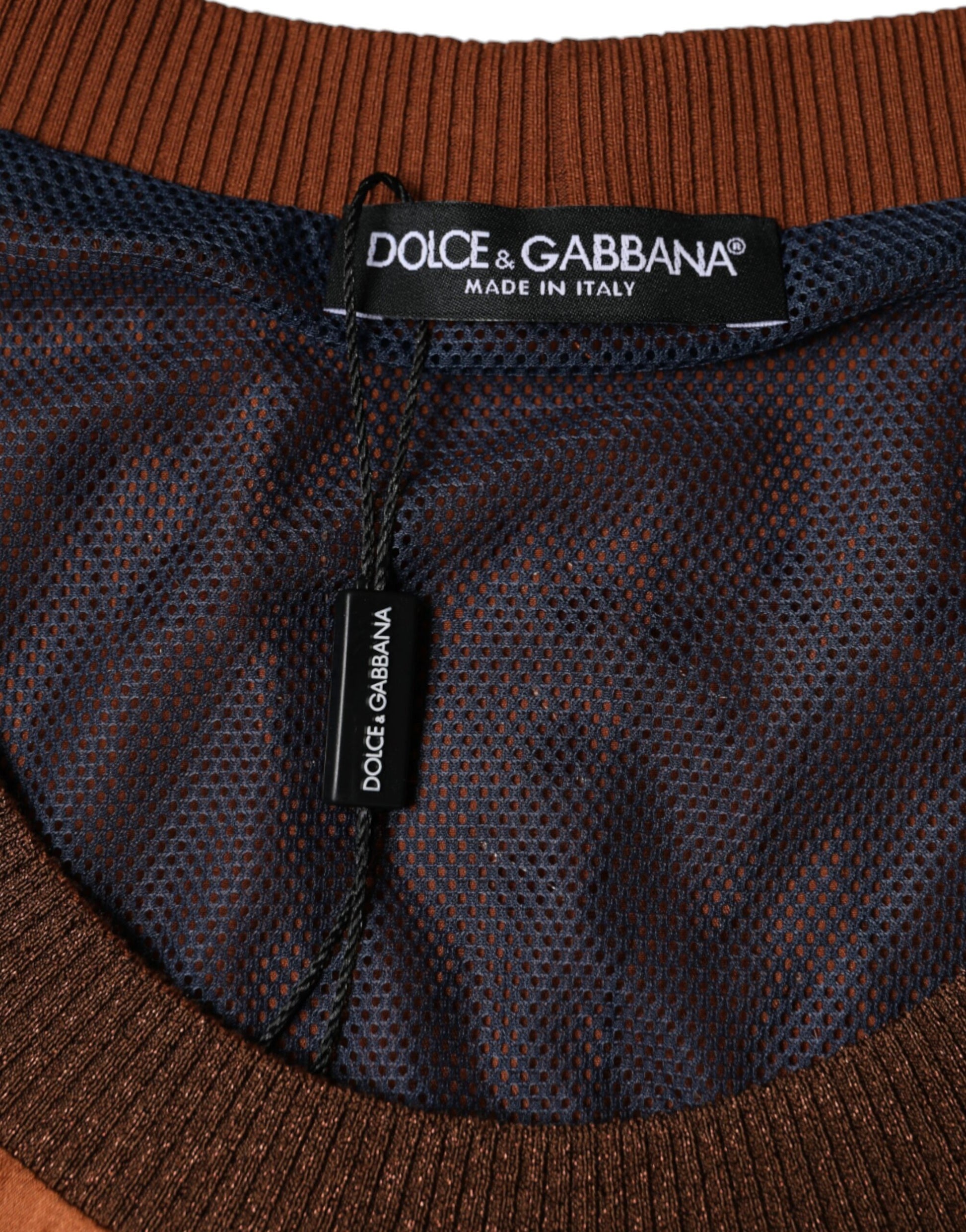 Dolce & Gabbana Brown Sleeveless T-Shirt for Women additional view
