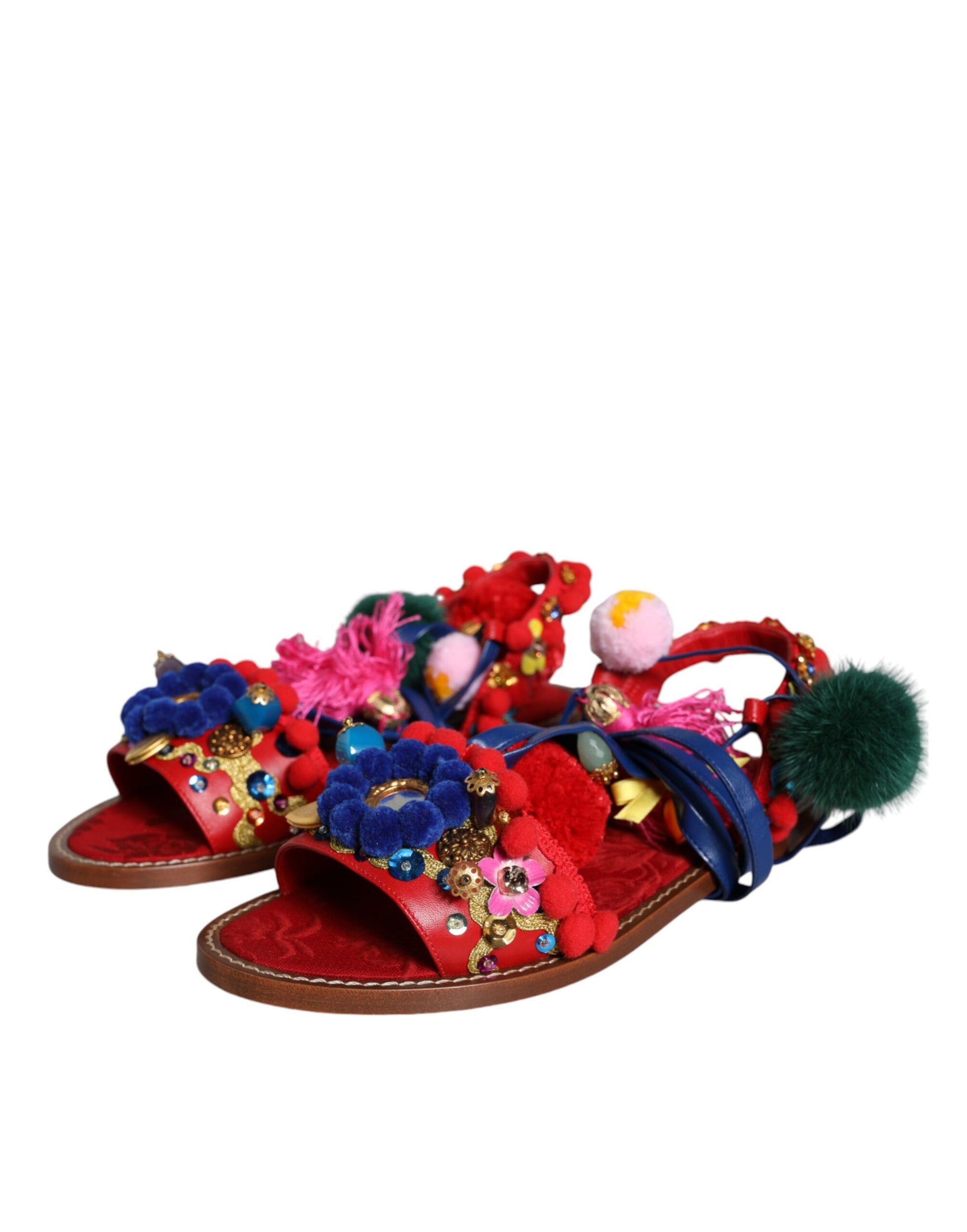 Dolce & Gabbana Multicolor Flat for Women detail view