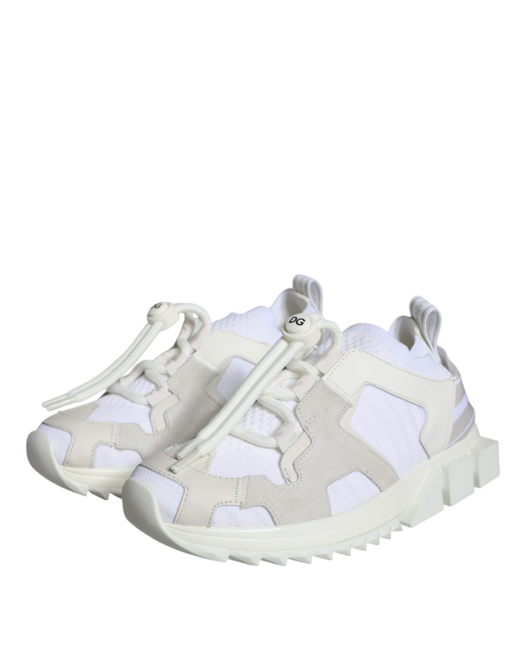 Dolce & Gabbana White Chunky Sneakers for Women detail view