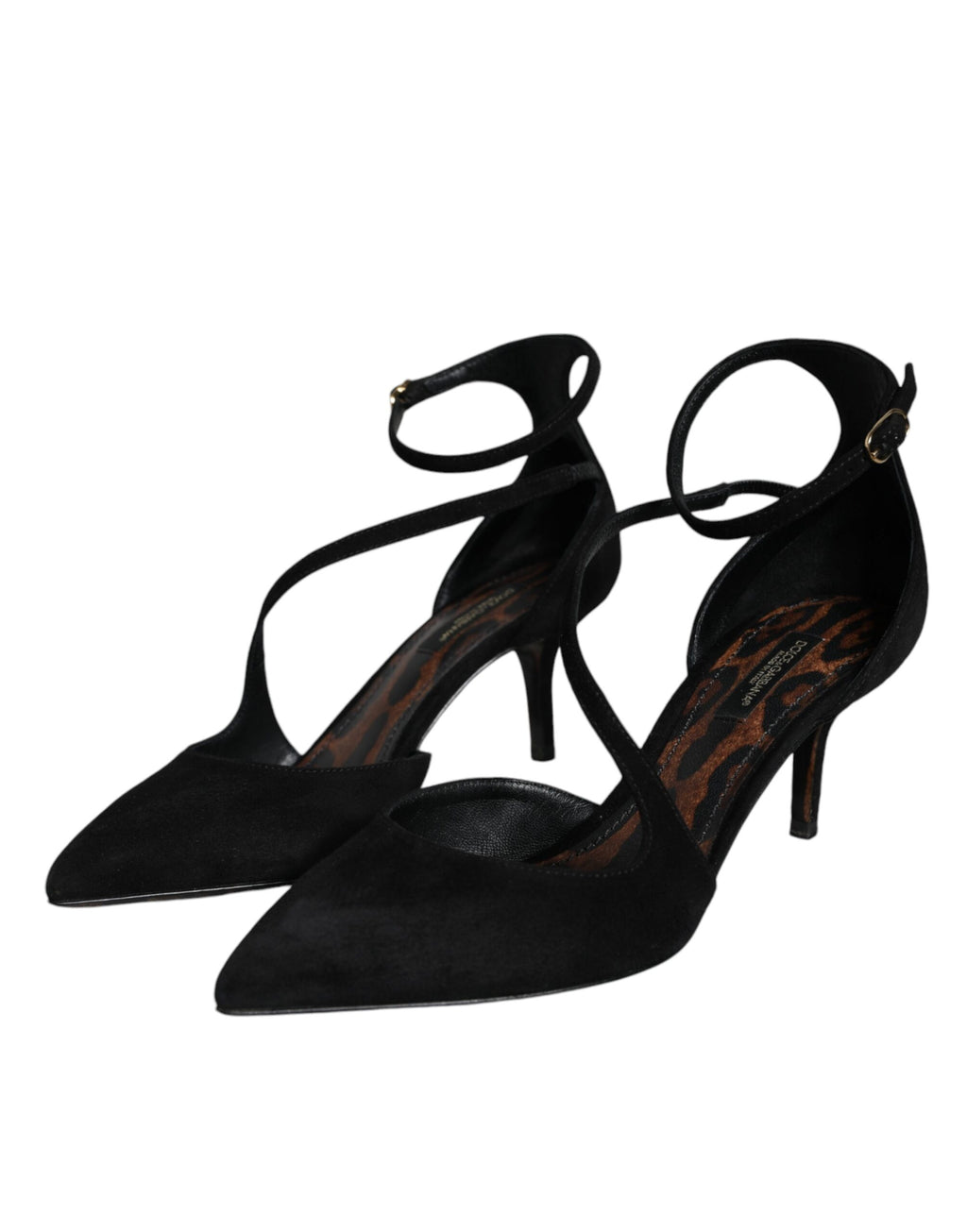 Dolce & Gabbana Black Mid Heel for Women detail view