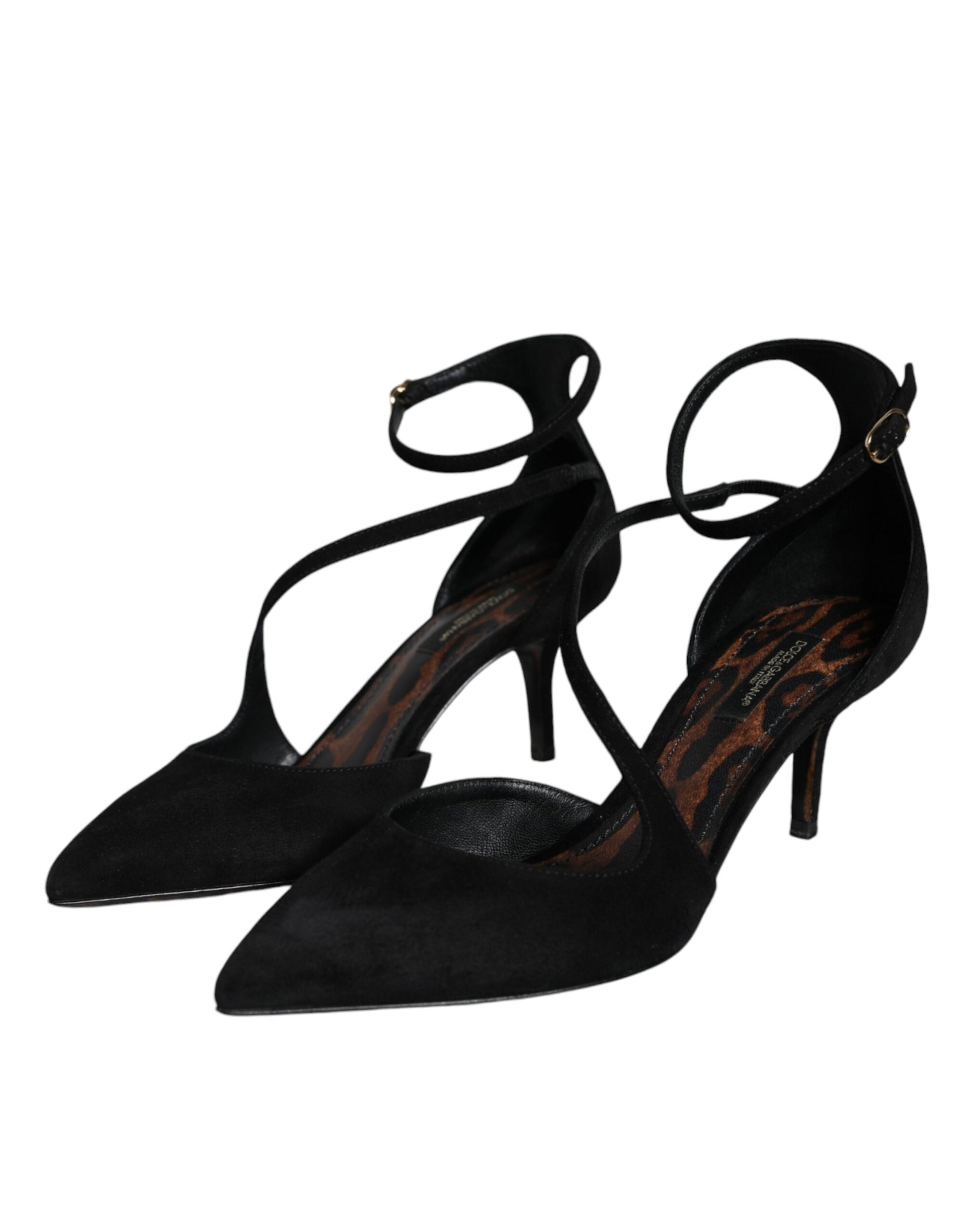 Dolce & Gabbana Black Mid Heel for Women detail view