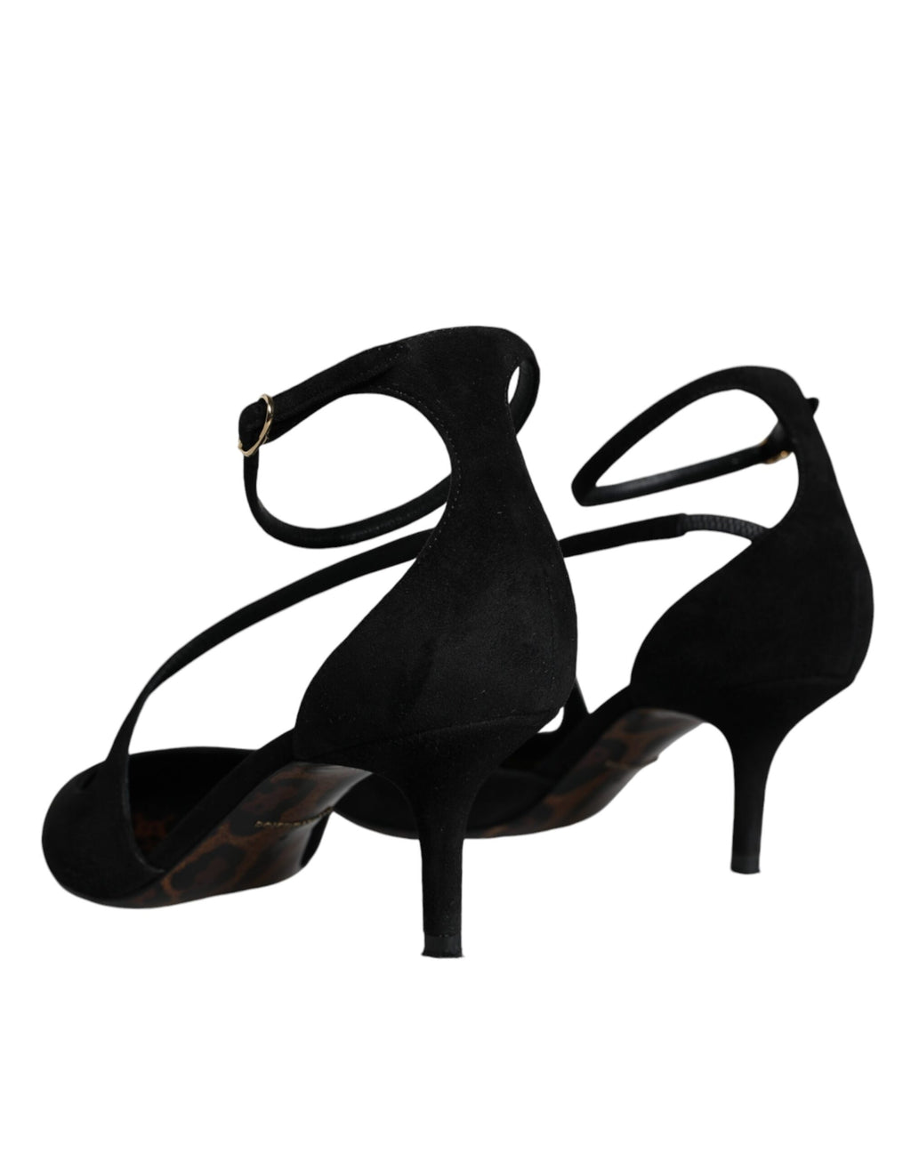 Dolce & Gabbana Black Mid Heel for Women side view