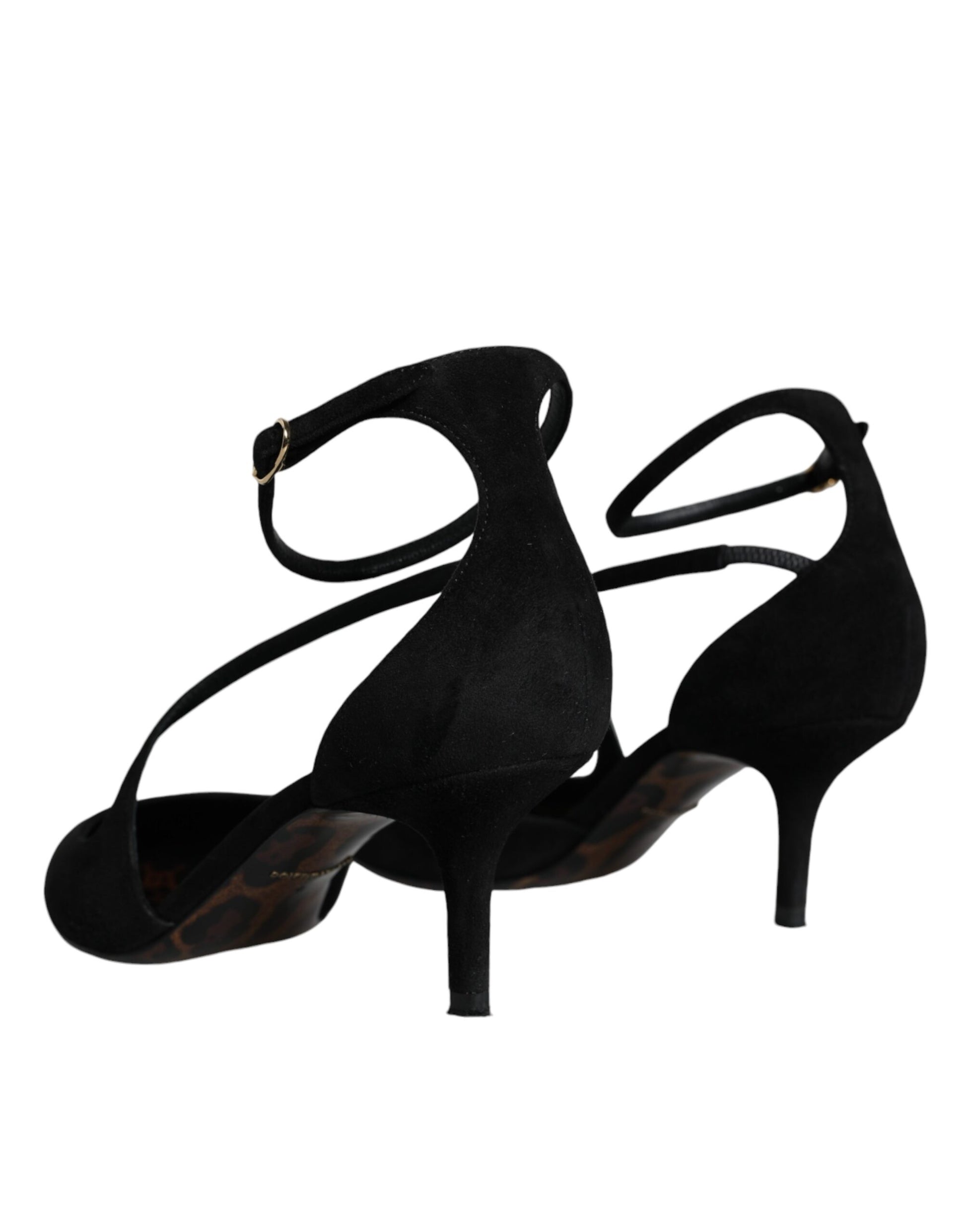 Dolce & Gabbana Black Mid Heel for Women side view