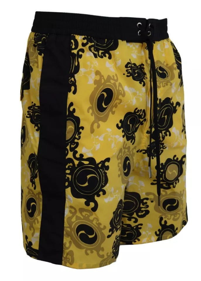 Dsquared² Yellow Swim Shorts for Men additional view