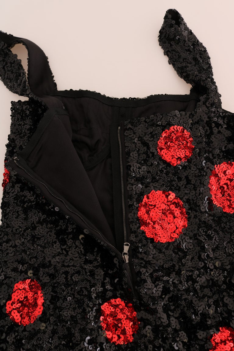 Dolce & Gabbana Black Midi Dress for Women additional view