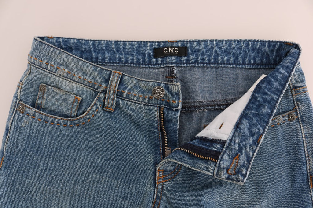 Costume National Blue Straight Leg Jeans for Women additional view