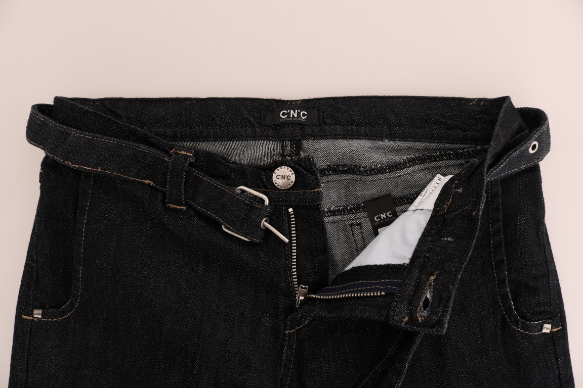 Costume National Blue Slim Fit Jeans for Women additional view