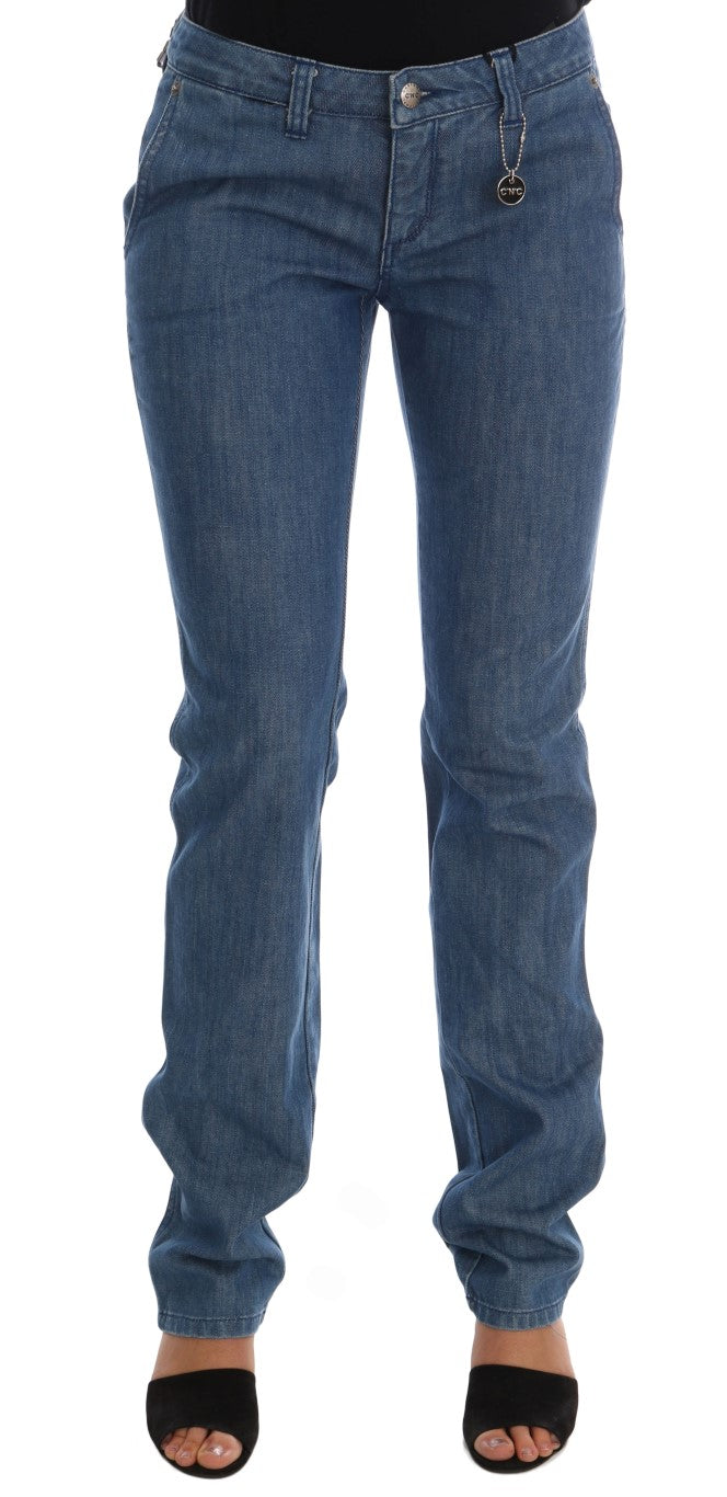 Costume National Blue Slim Fit Jeans for Women