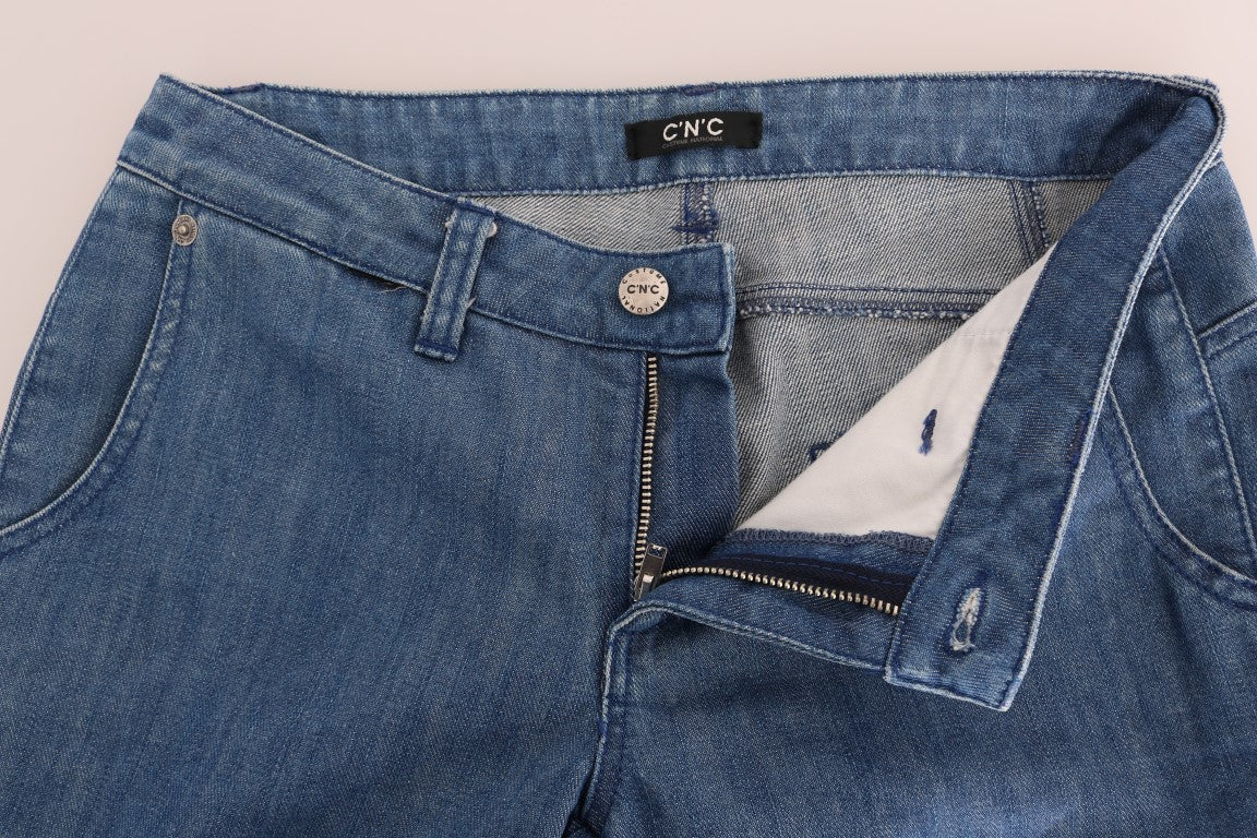 Costume National Blue Slim Fit Jeans for Women additional view