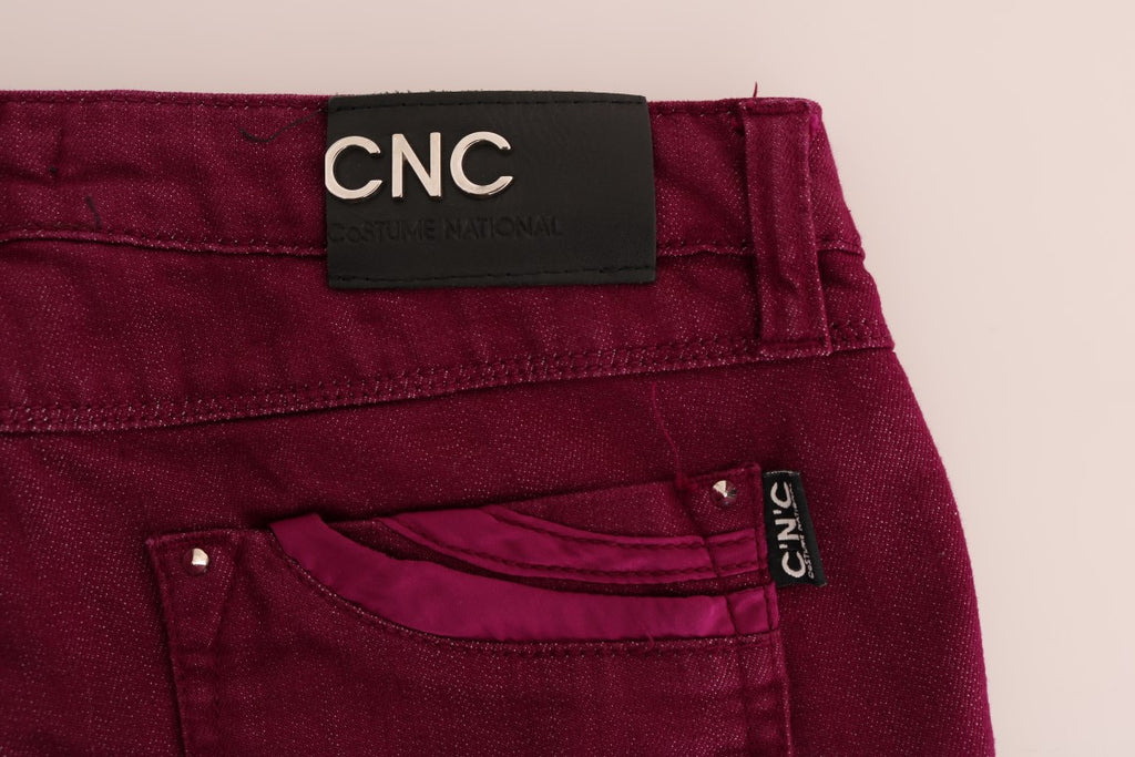 Costume National Red Straight Leg Jeans for Women additional view