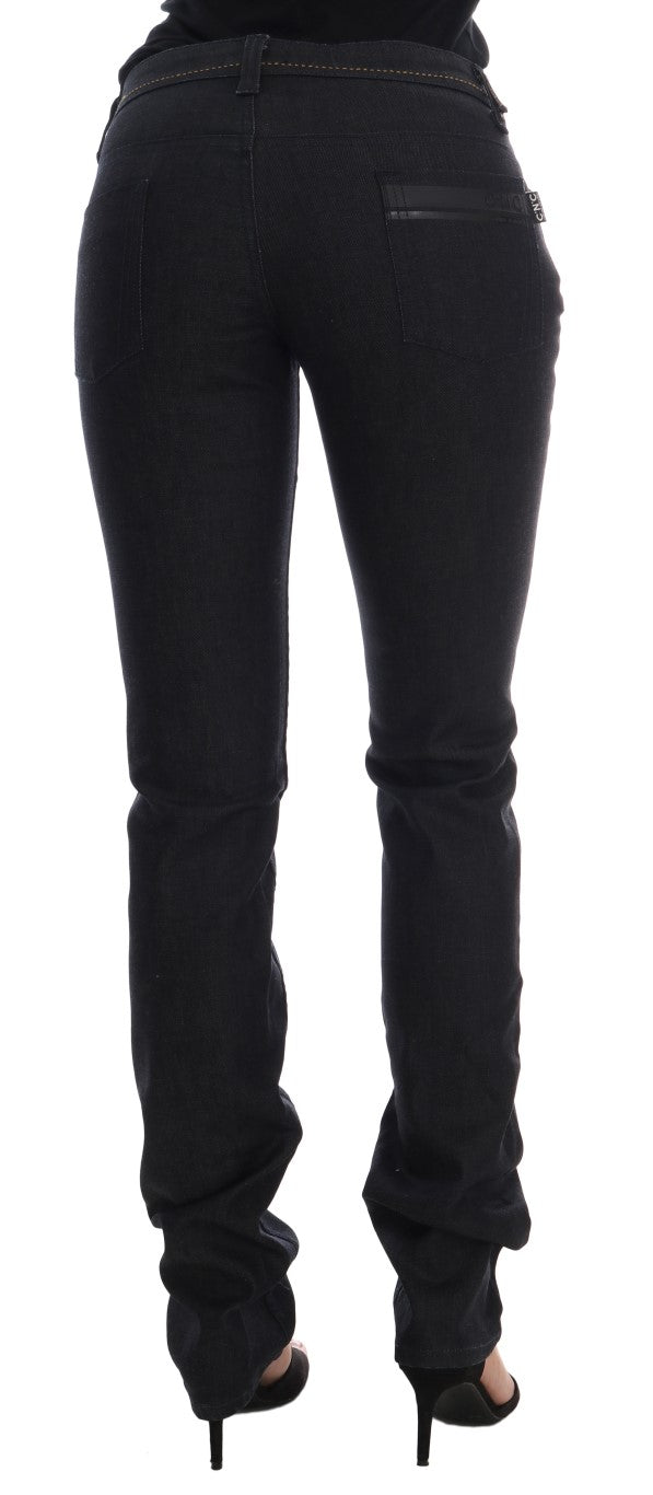 Costume National Blue Slim Fit Jeans for Women detail view