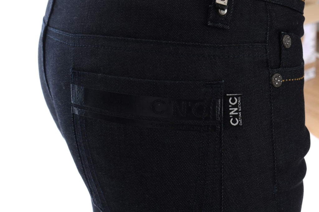 Costume National Blue Slim Fit Jeans for Women additional view