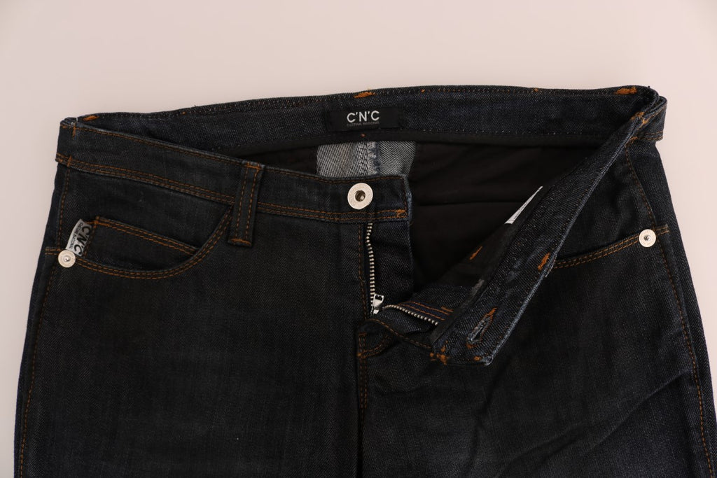 Costume National Blue Slim Fit Jeans for Women additional view