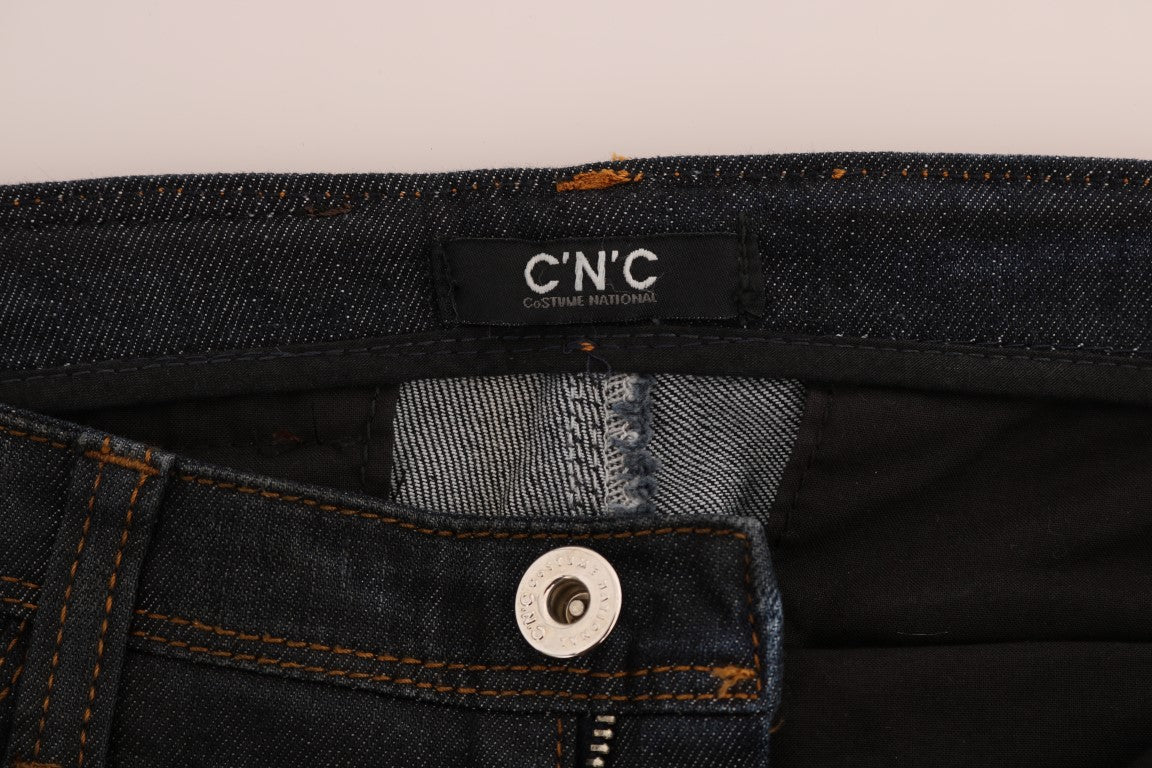 Costume National Blue Slim Fit Jeans for Women additional view