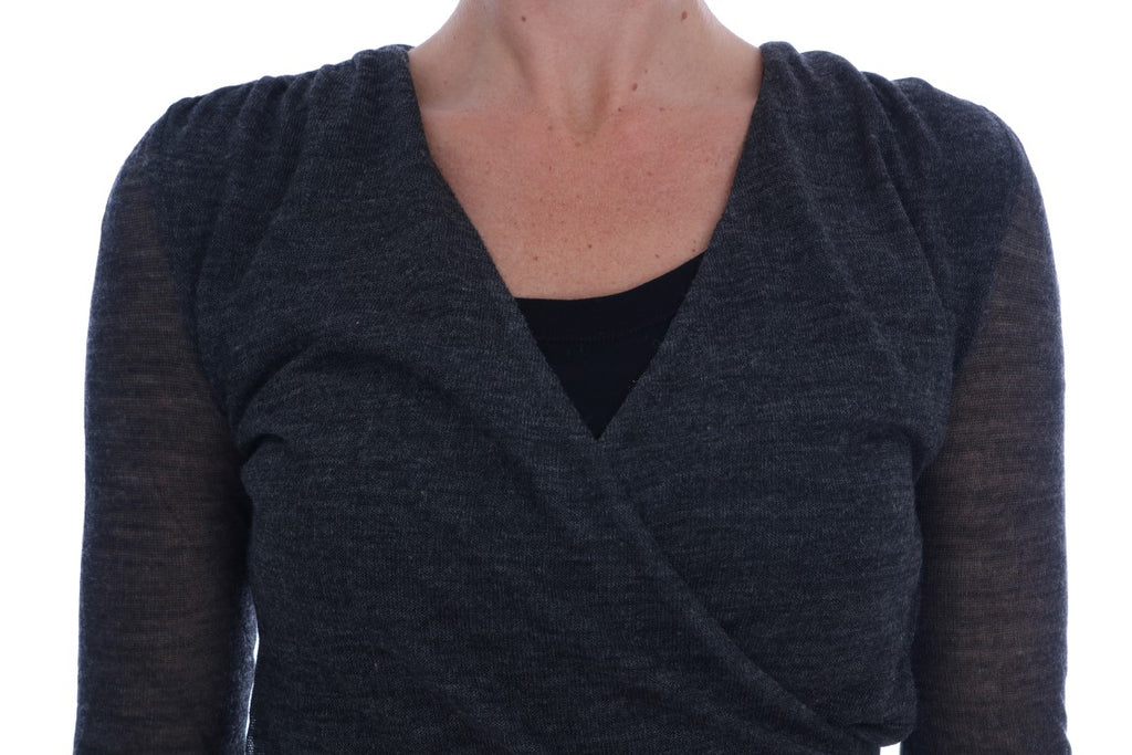 Ermanno Scervino Grey Blouse for Women side view