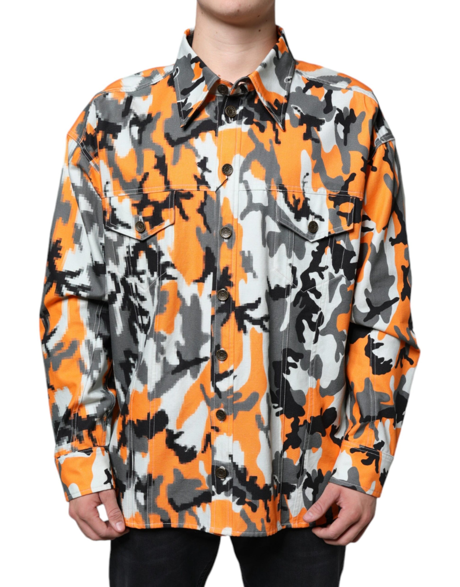 Dolce & Gabbana Multicolor Denim Jackets for Men