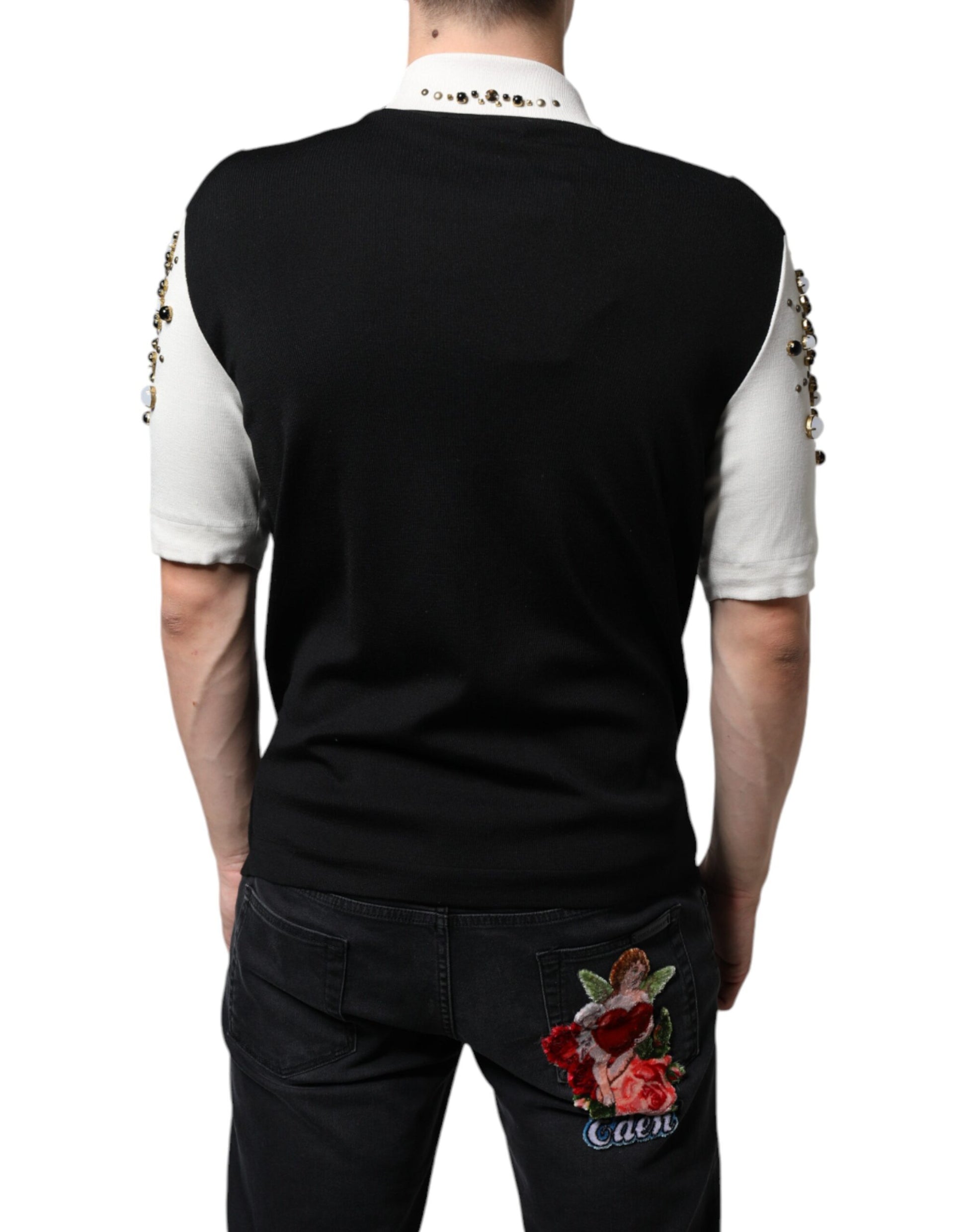 Dolce & Gabbana White Shortsleeve for Men side view