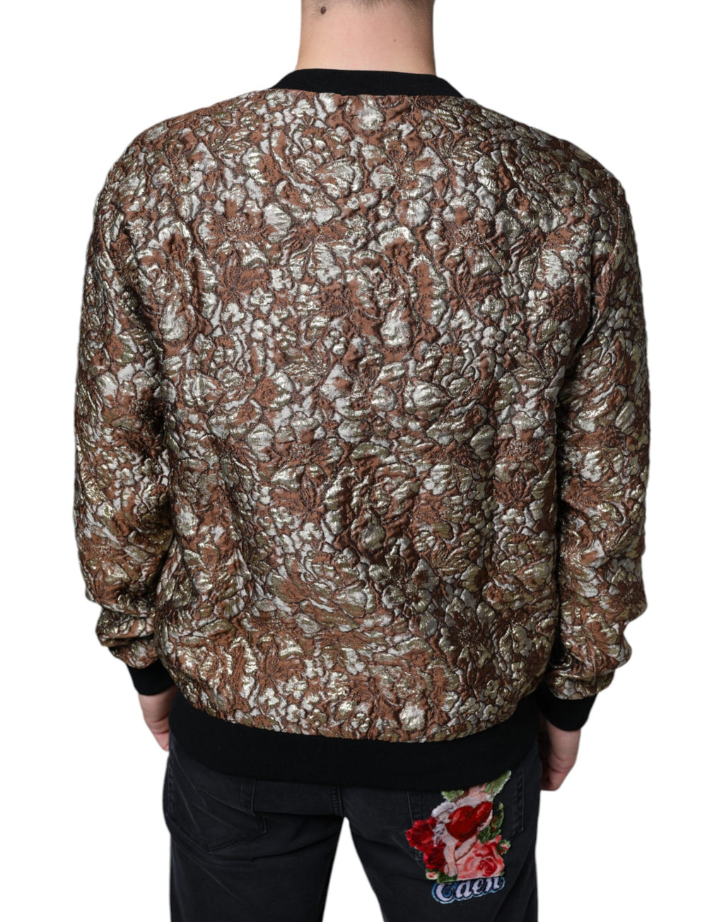 Dolce & Gabbana Brown Sweatshirt for Men side view