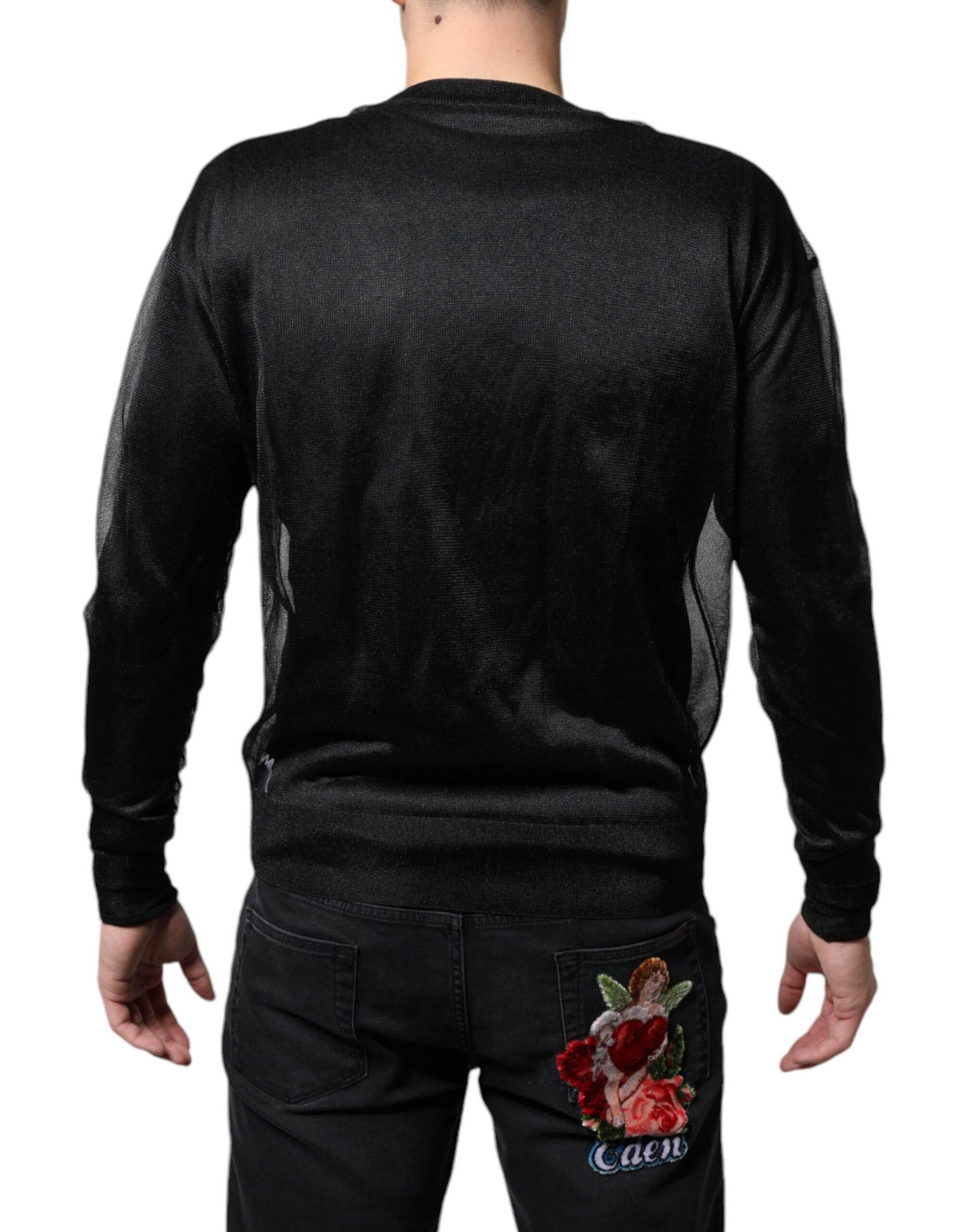 Dolce & Gabbana Black Sweatshirt for Men additional view