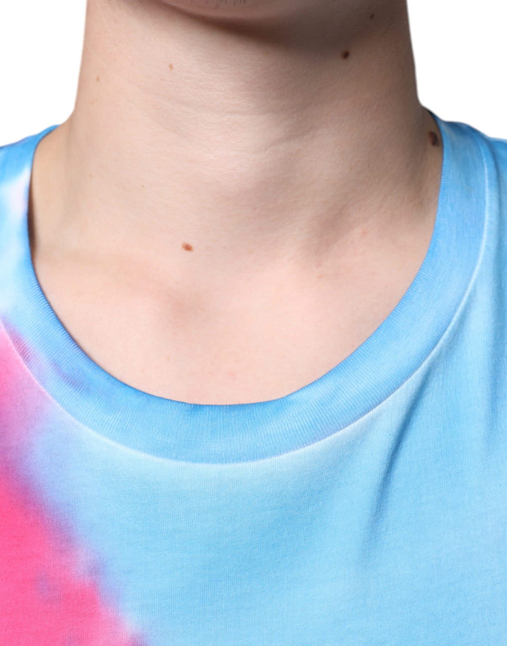 Dolce & Gabbana Multicolor Sleeveless T-Shirt for Men side view