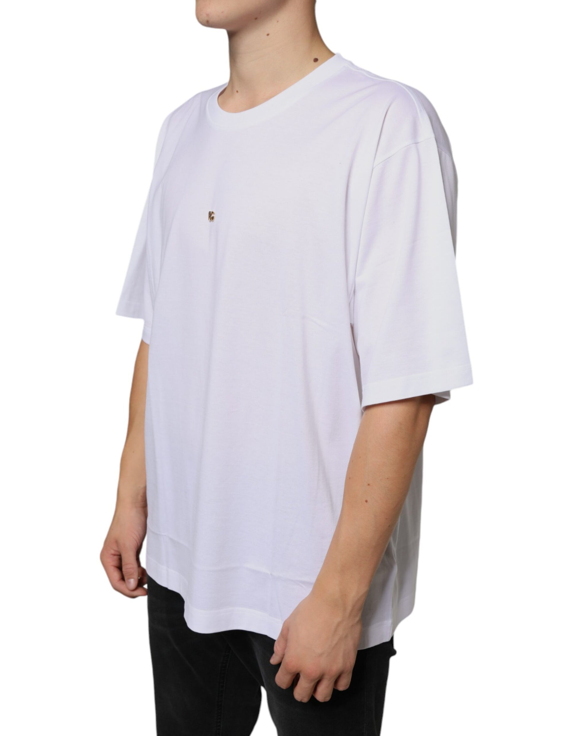 Dolce & Gabbana White T-Shirt for Men detail view