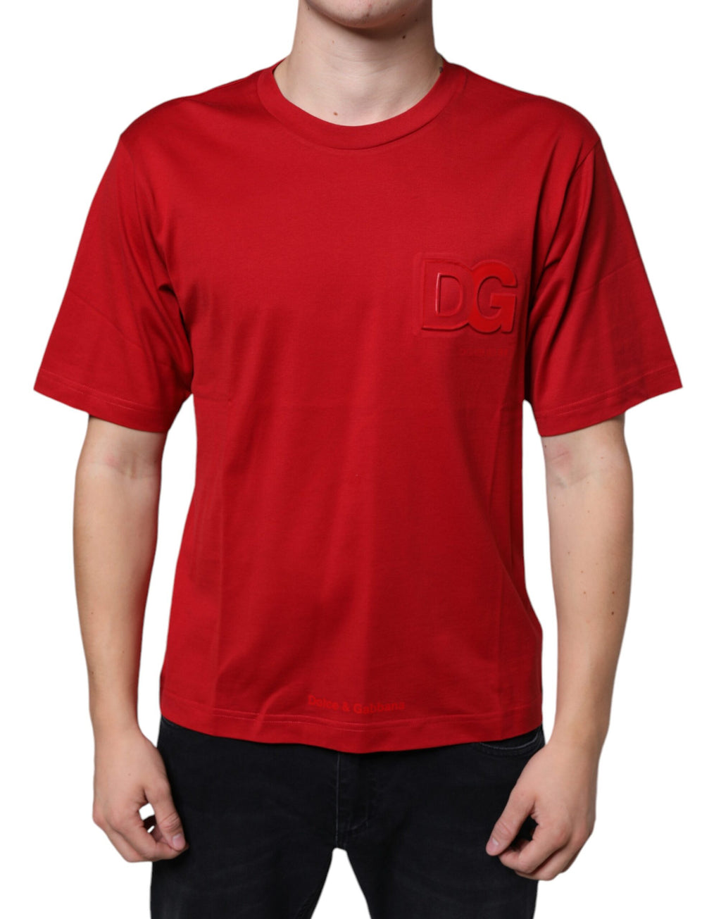 Dolce & Gabbana Red T-Shirt for Men alternate view