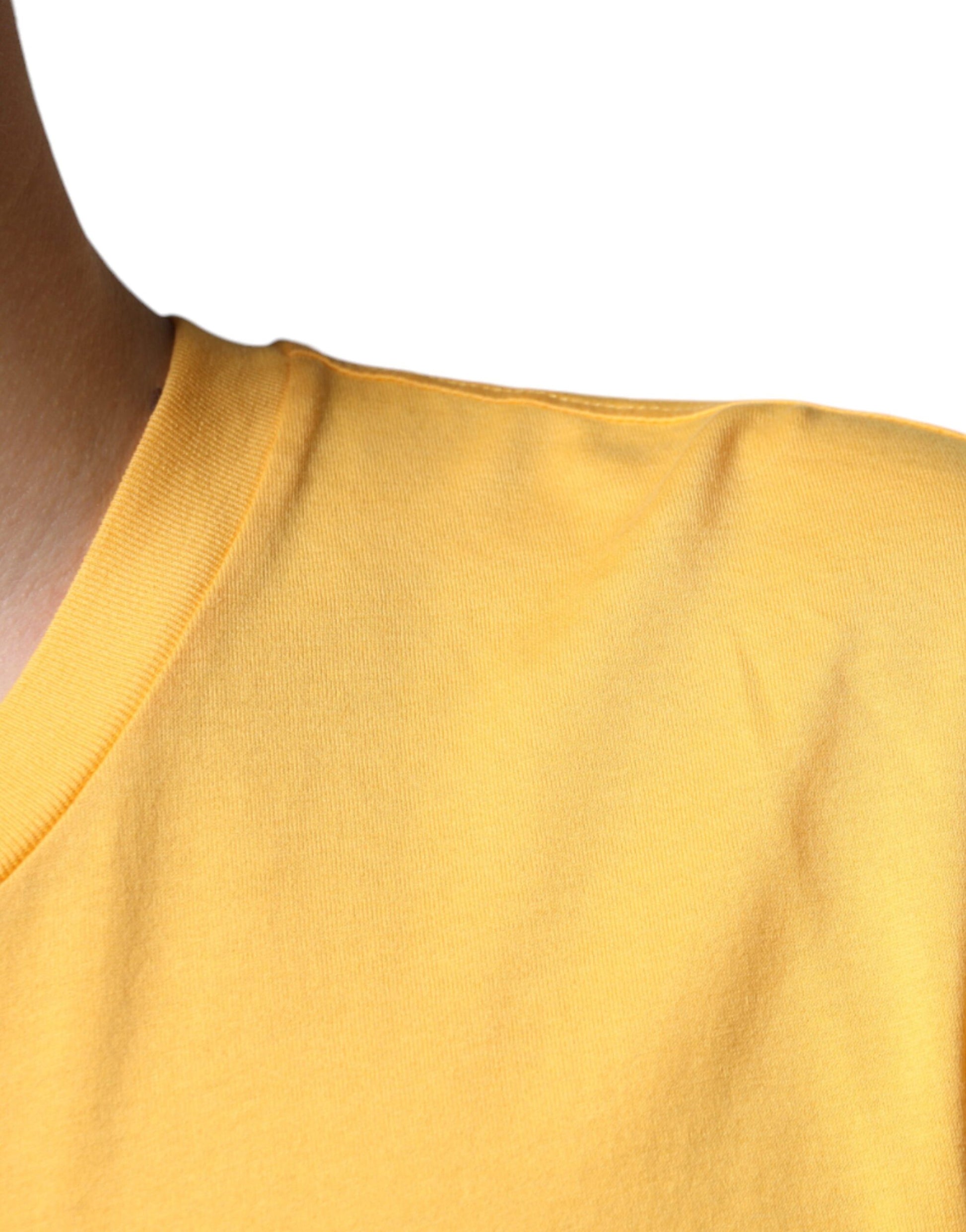 Dolce & Gabbana Yellow T-Shirt for Men additional view
