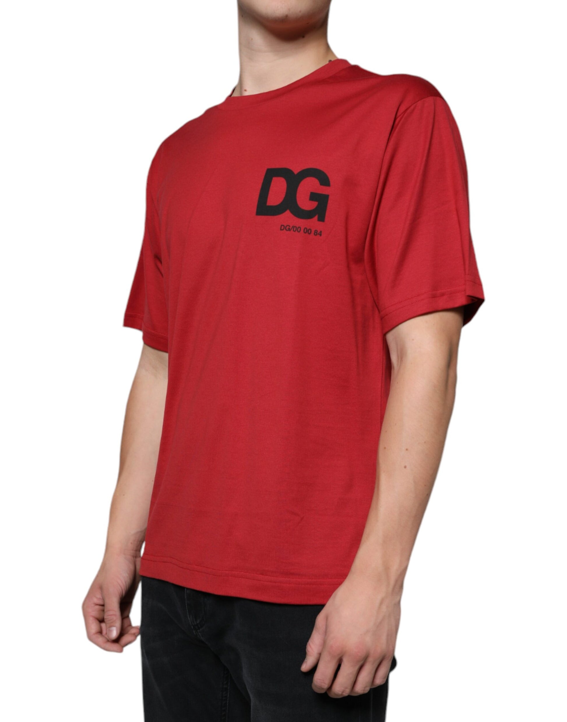 Dolce & Gabbana Red T-Shirt for Men detail view