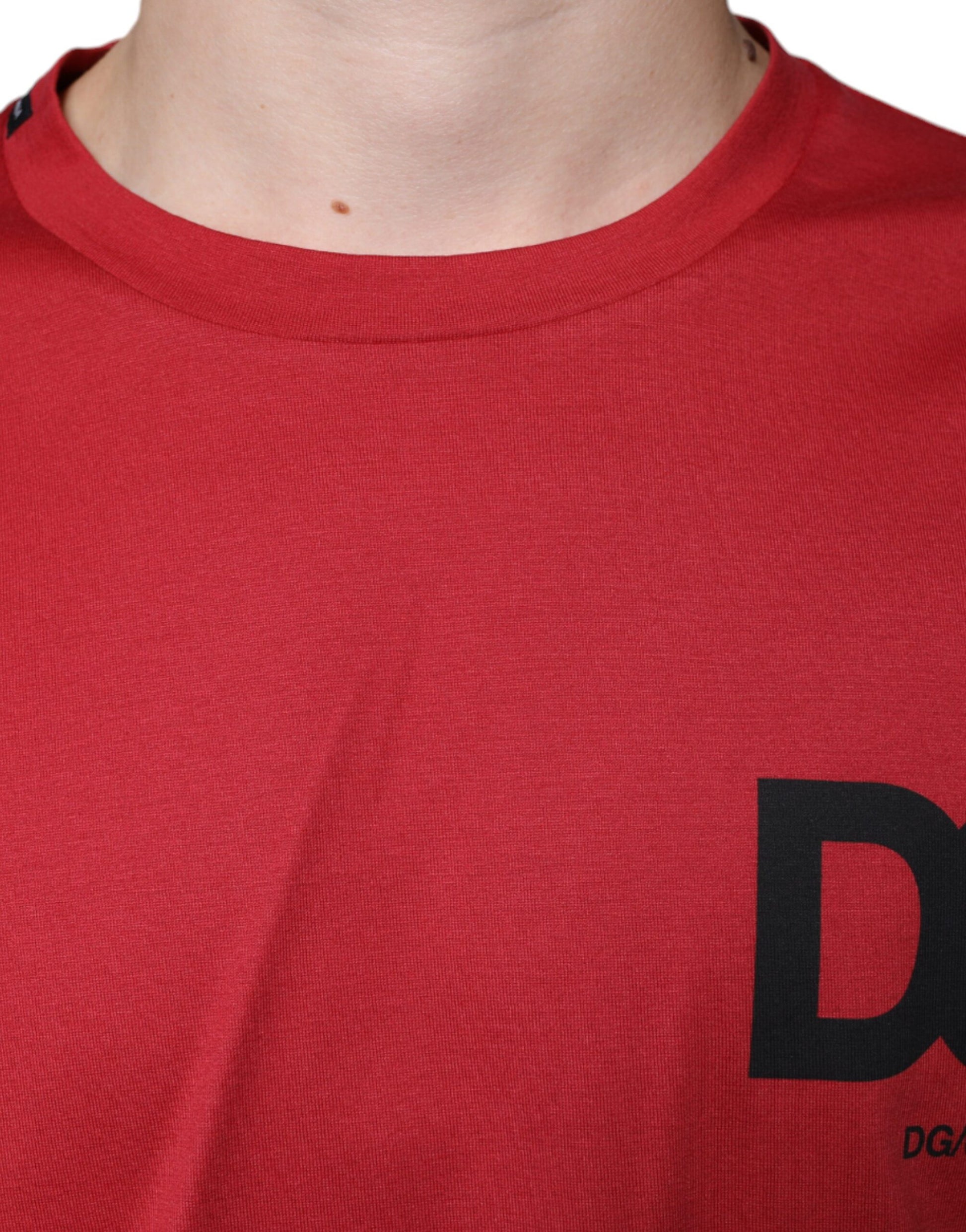 Dolce & Gabbana Red T-Shirt for Men additional view