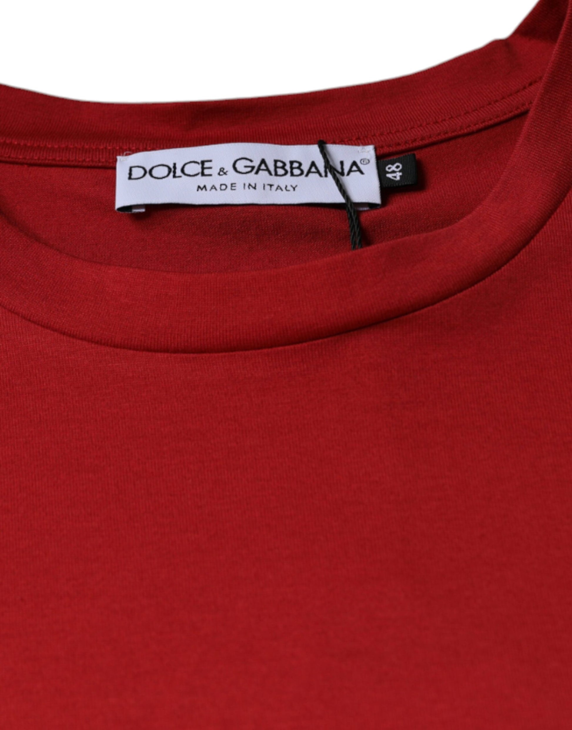 Dolce & Gabbana Red T-Shirt for Men additional view