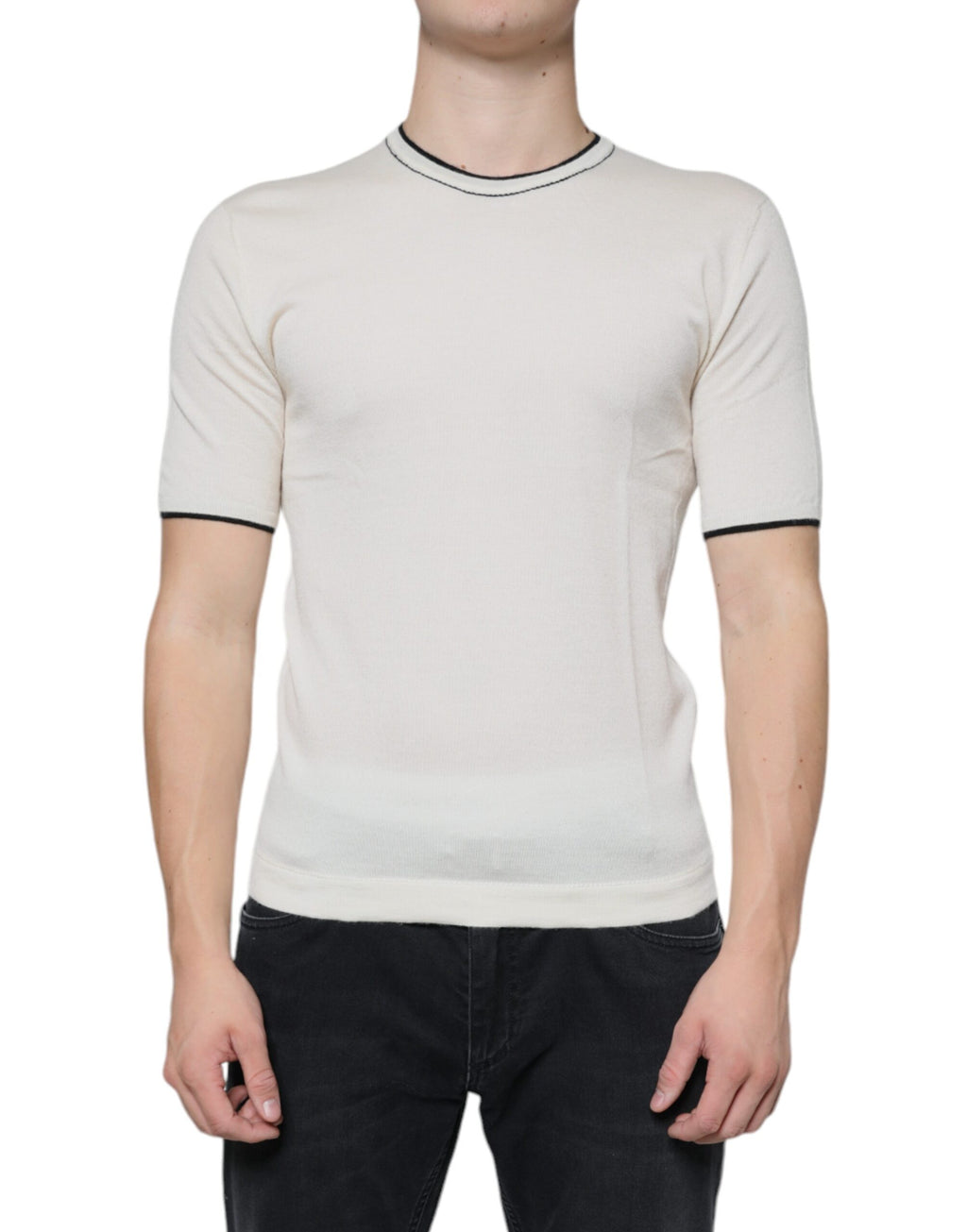 Dolce & Gabbana White T-Shirt for Men