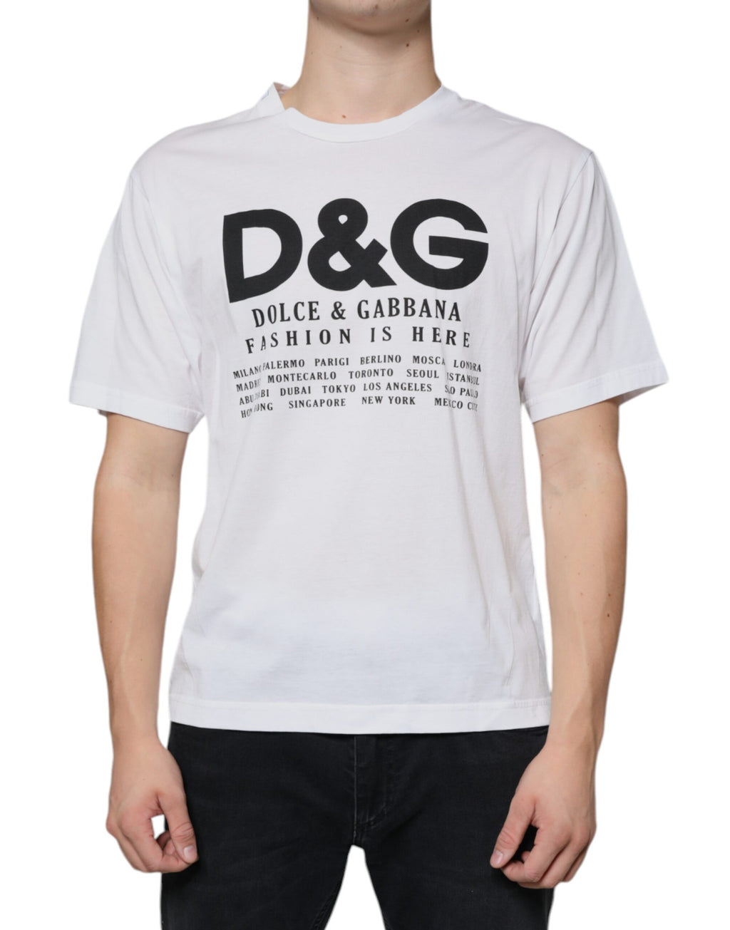 Dolce & Gabbana White T-Shirt for Men alternate view