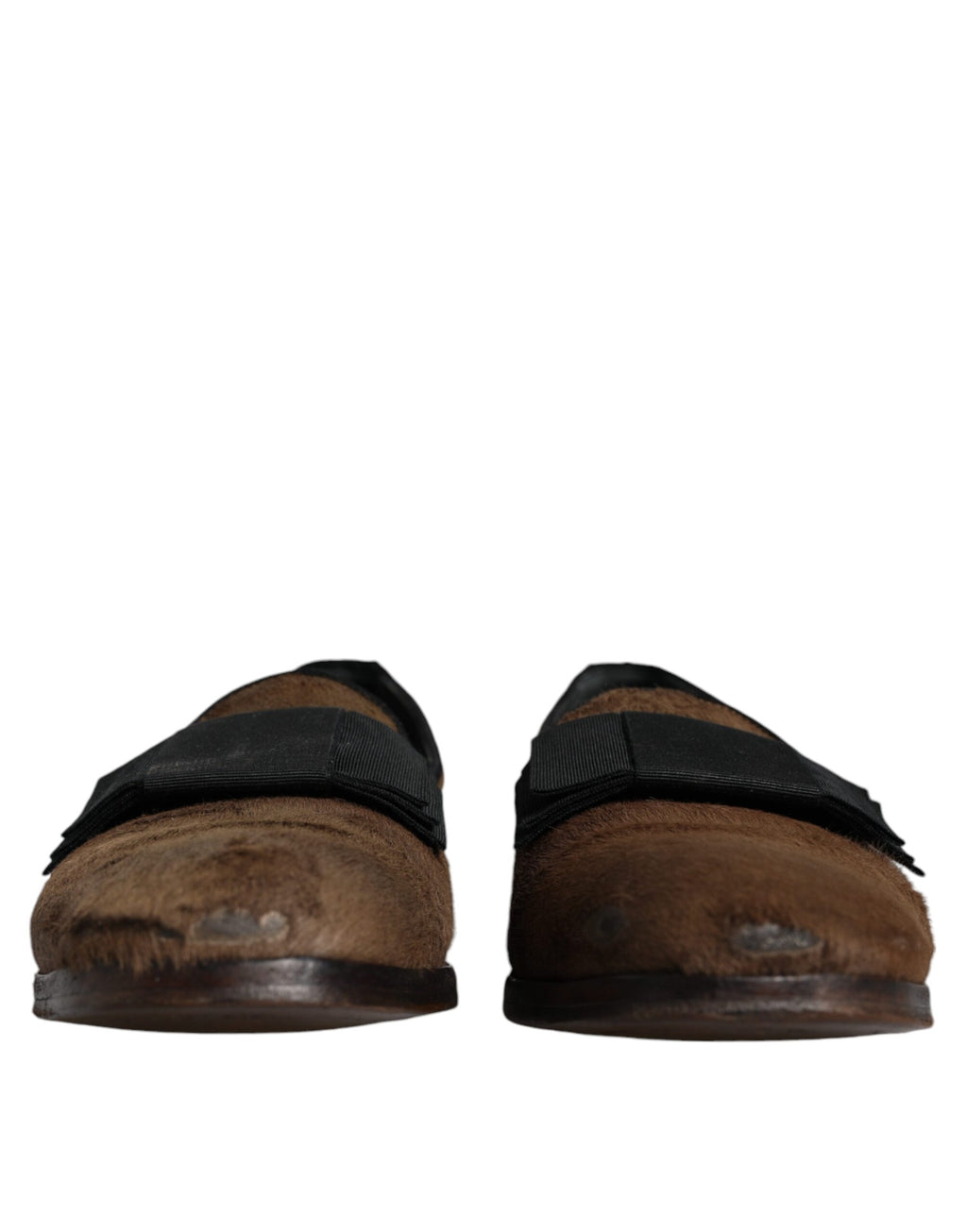 Dolce & Gabbana Brown Slip On Loafers for Men alternate view