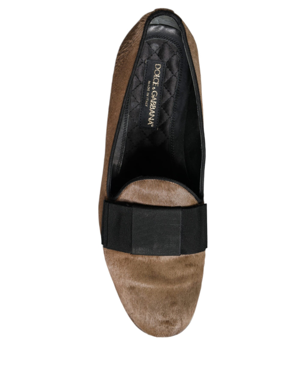 Dolce & Gabbana Brown Slip On Loafers for Men additional view