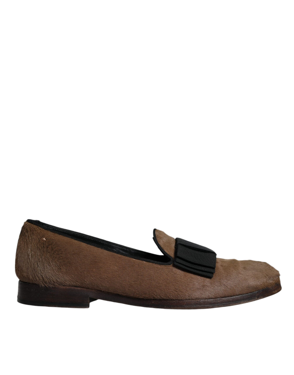 Dolce & Gabbana Brown Slip On Loafers for Men