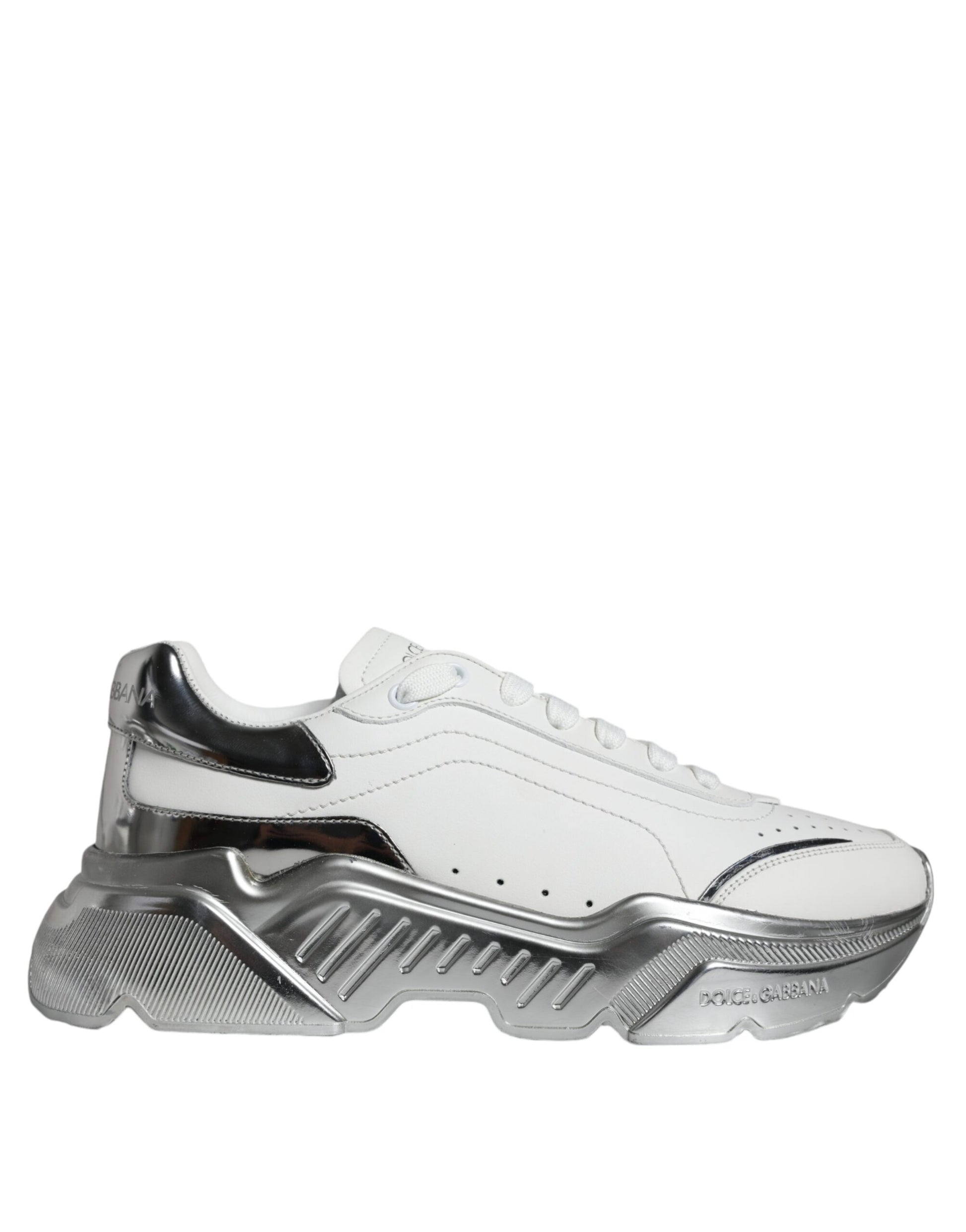 Dolce & Gabbana White Low Top Sneakers for Men