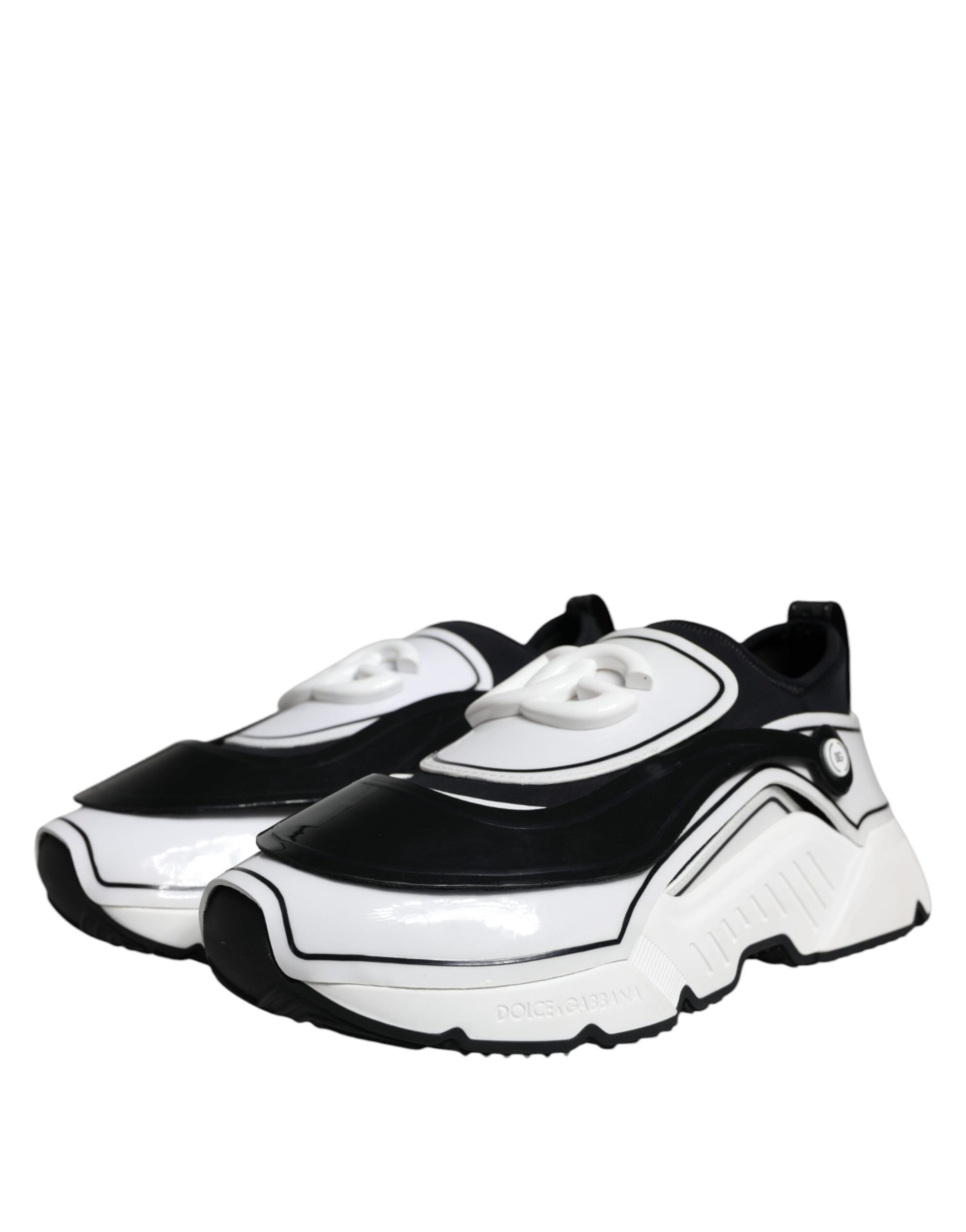 Dolce & Gabbana White Athletic Sneakers for Men detail view