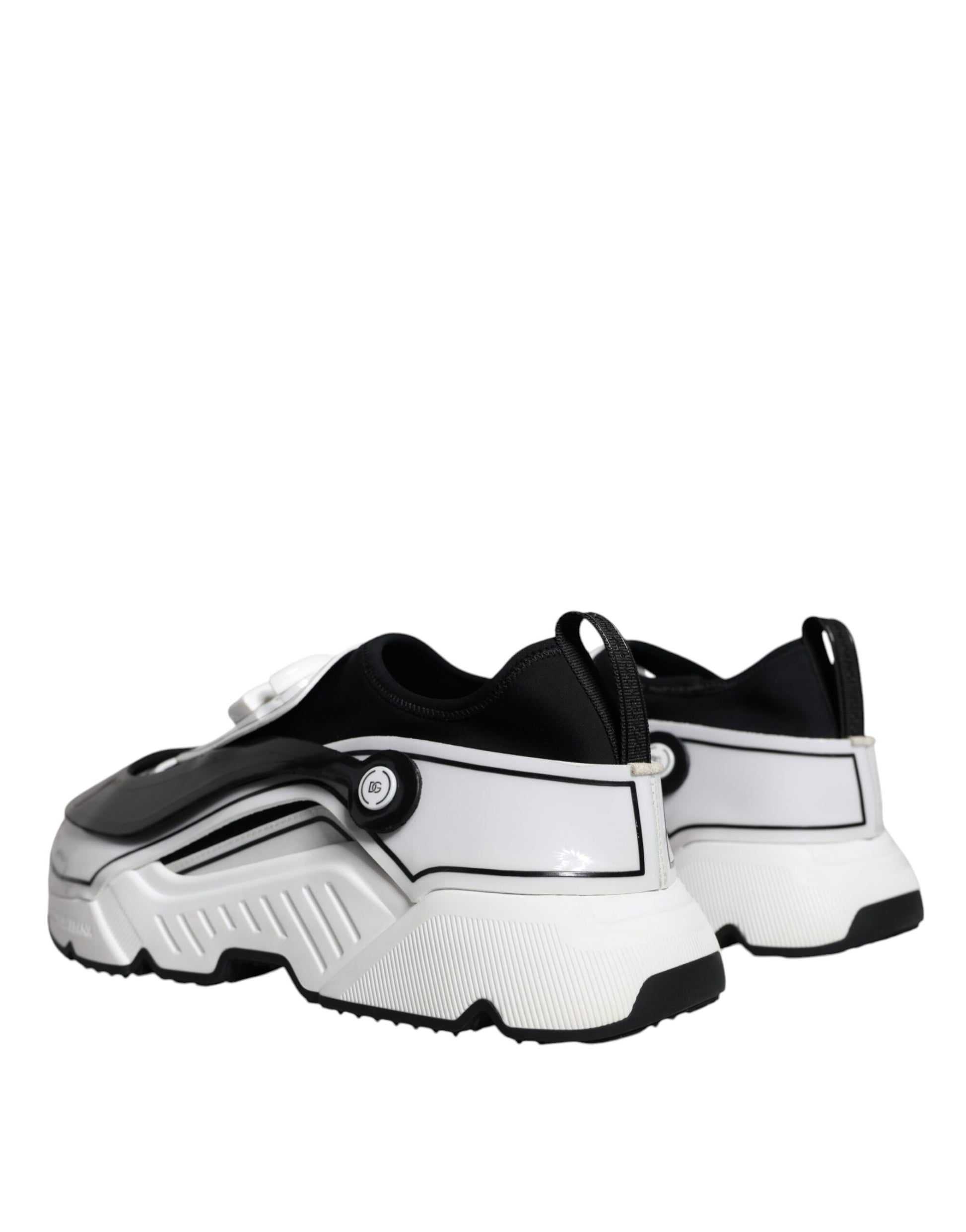 Dolce & Gabbana White Athletic Sneakers for Men side view