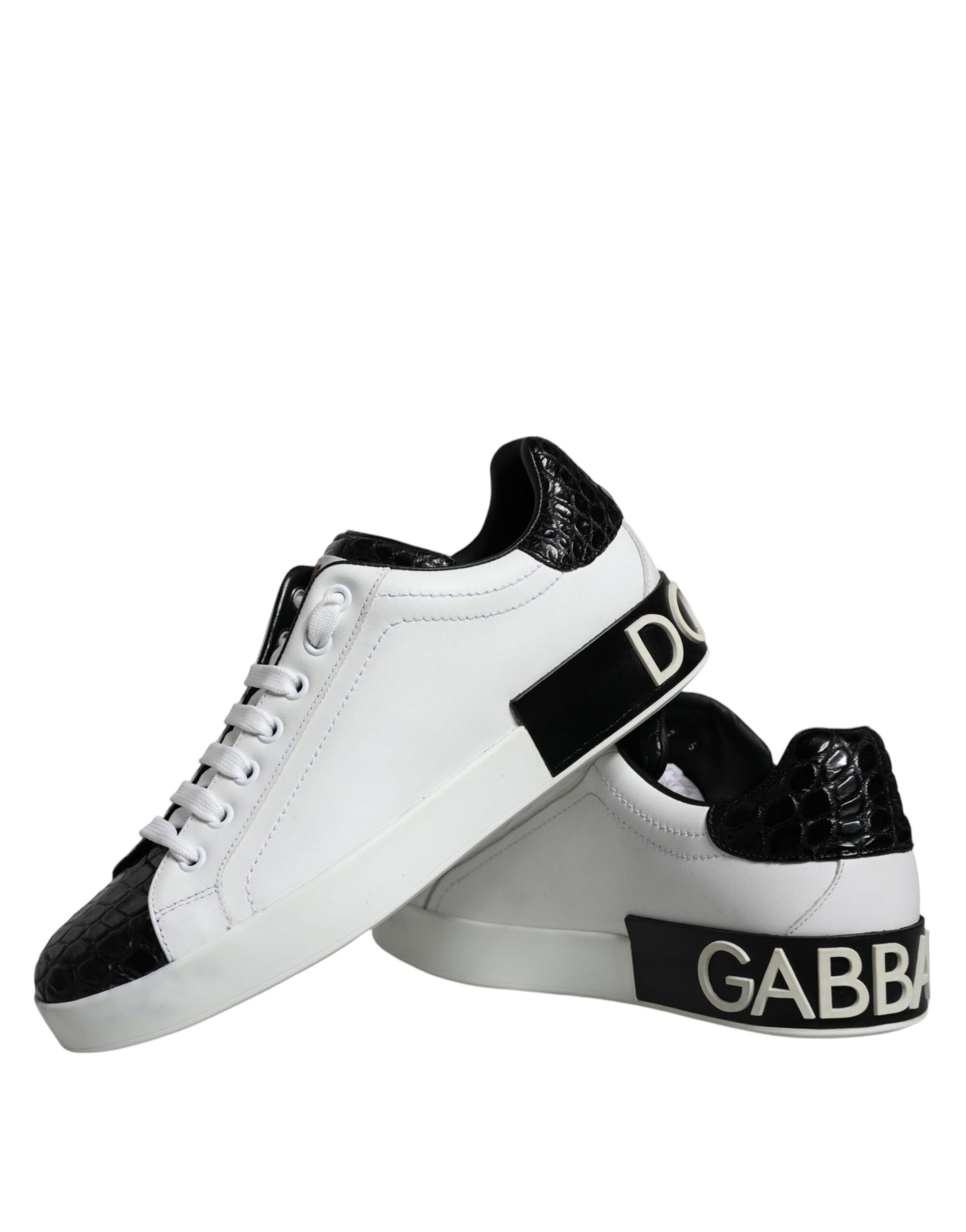 Dolce & Gabbana Black Low Top Sneakers for Men additional view