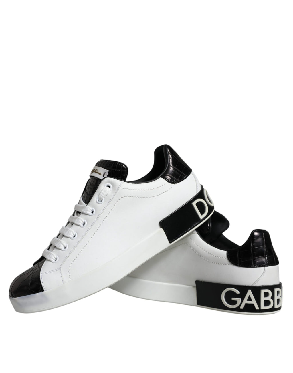 Dolce & Gabbana Black Low Top Sneakers for Men additional view