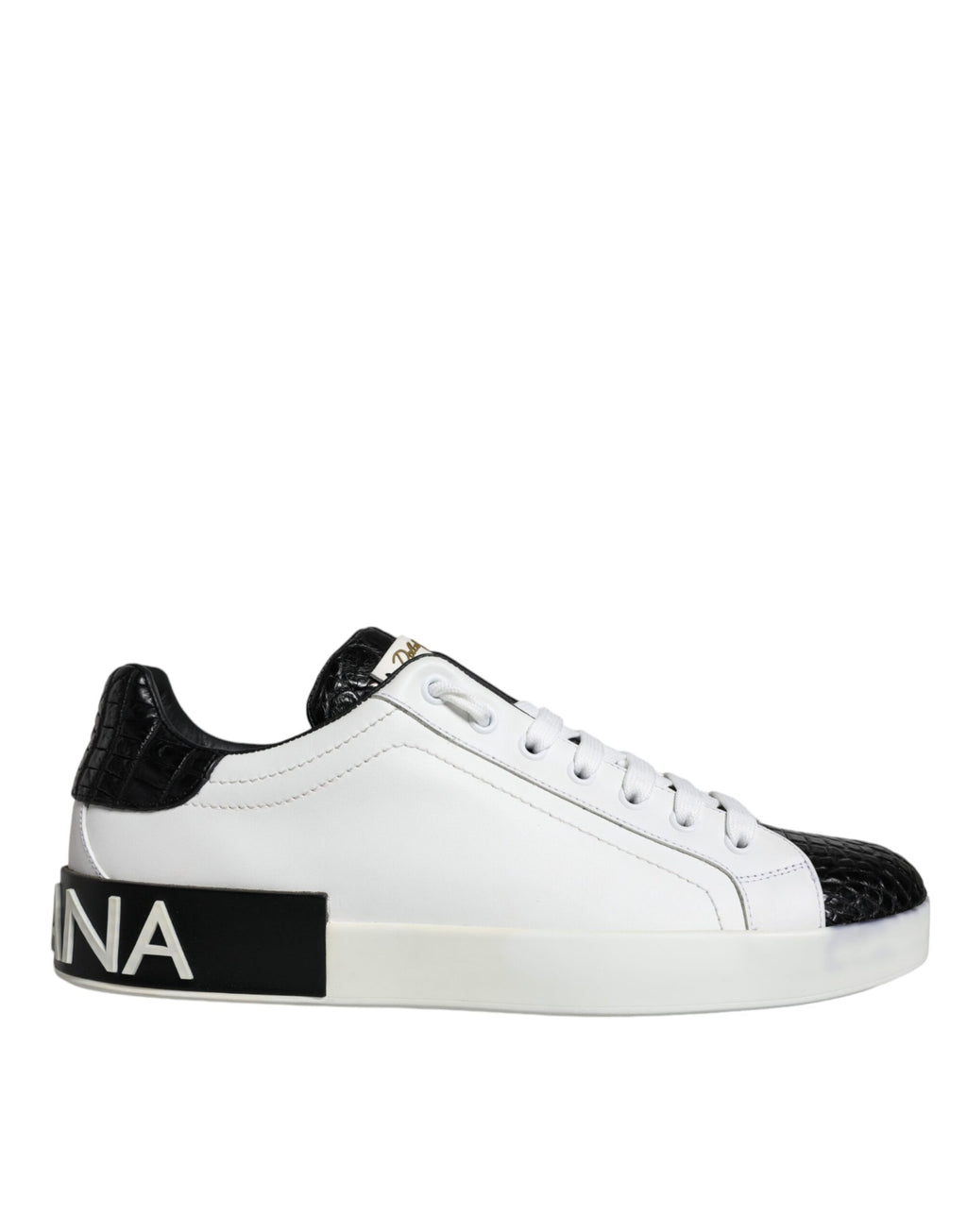 Dolce & Gabbana Black Low Top Sneakers for Men