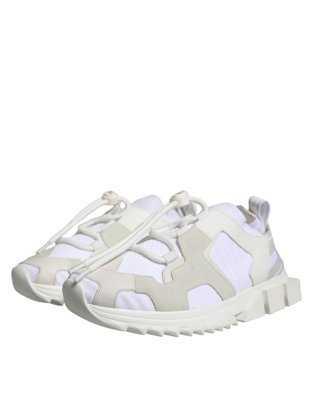 Dolce & Gabbana White Low Top Sneakers for Men detail view