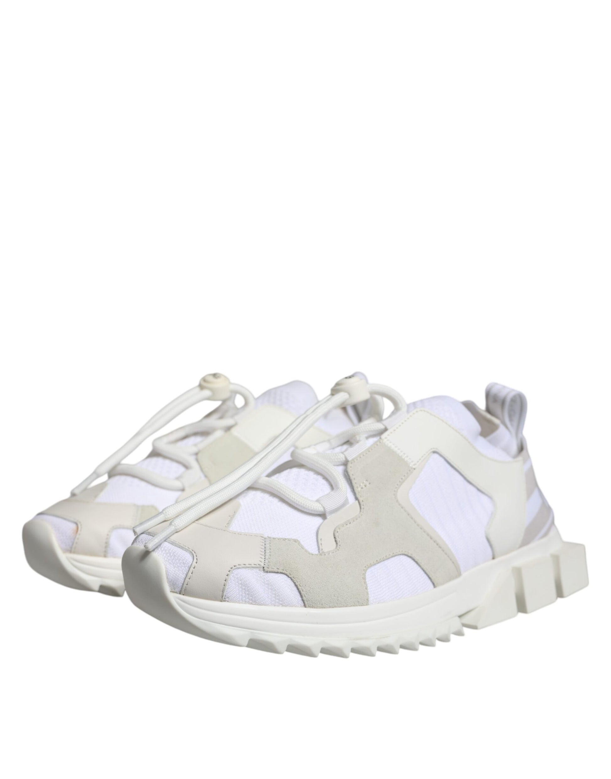 Dolce & Gabbana White Low Top Sneakers for Men detail view